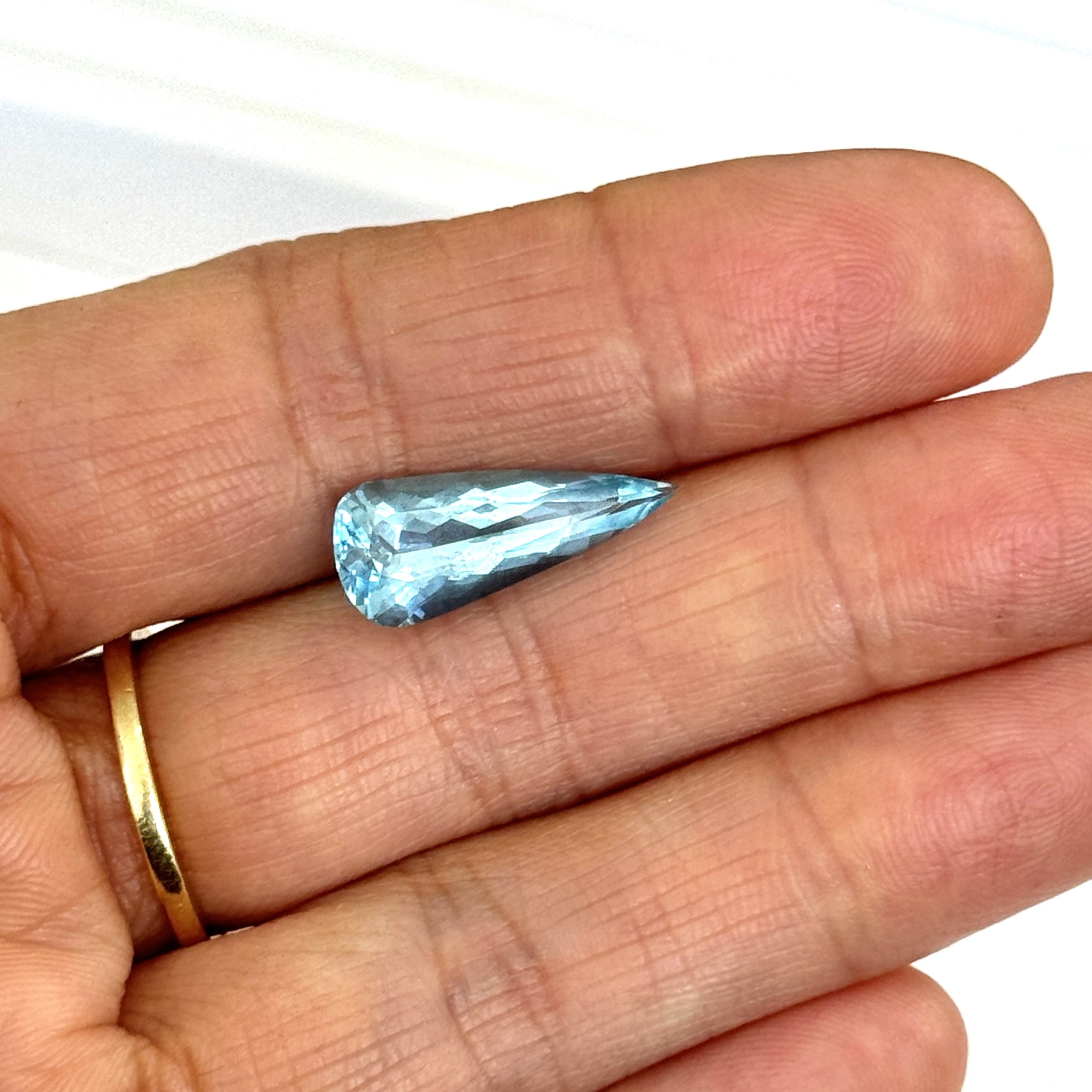 Aquamarine 3.58ct Pear