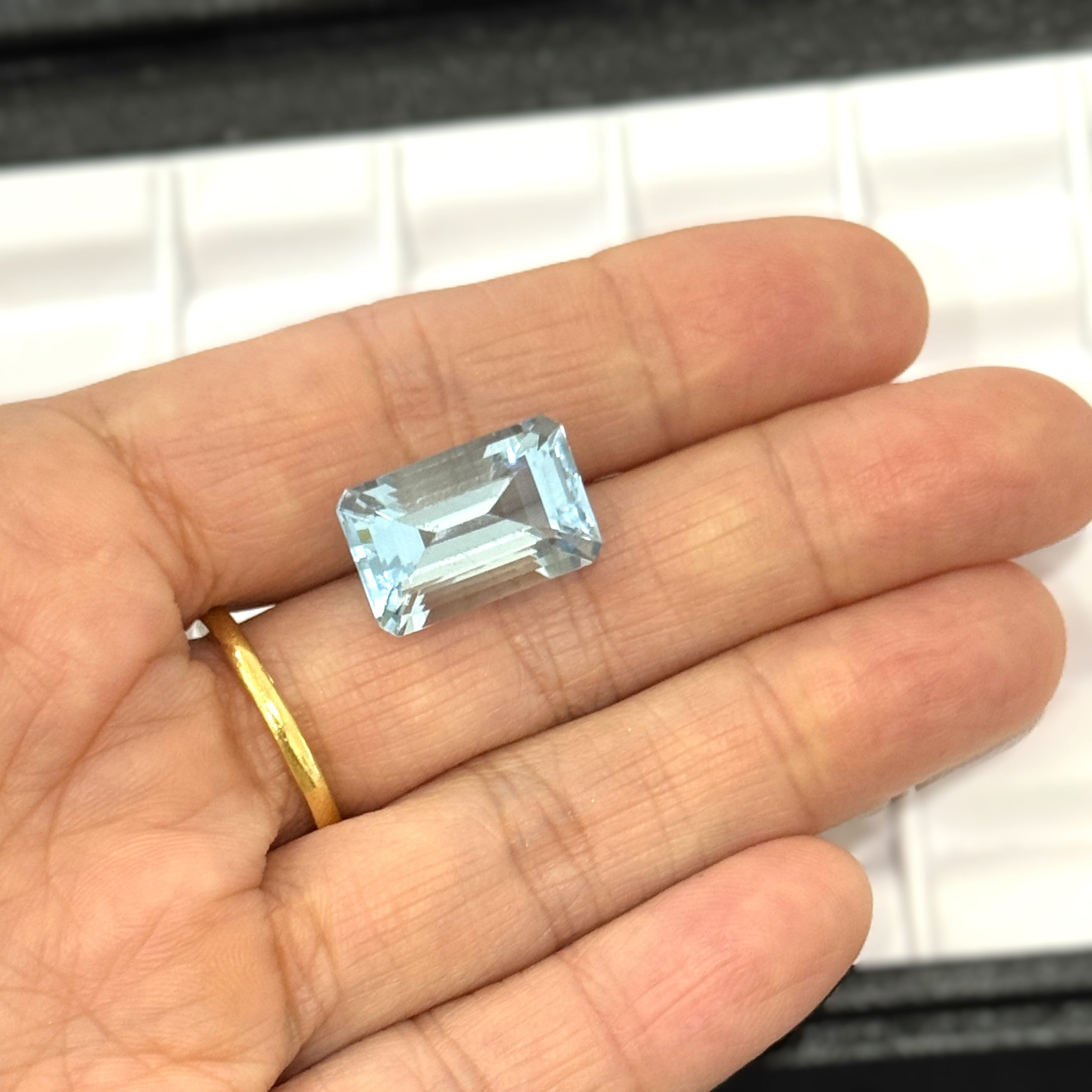 Aquamarine 11.21ct Octagonal