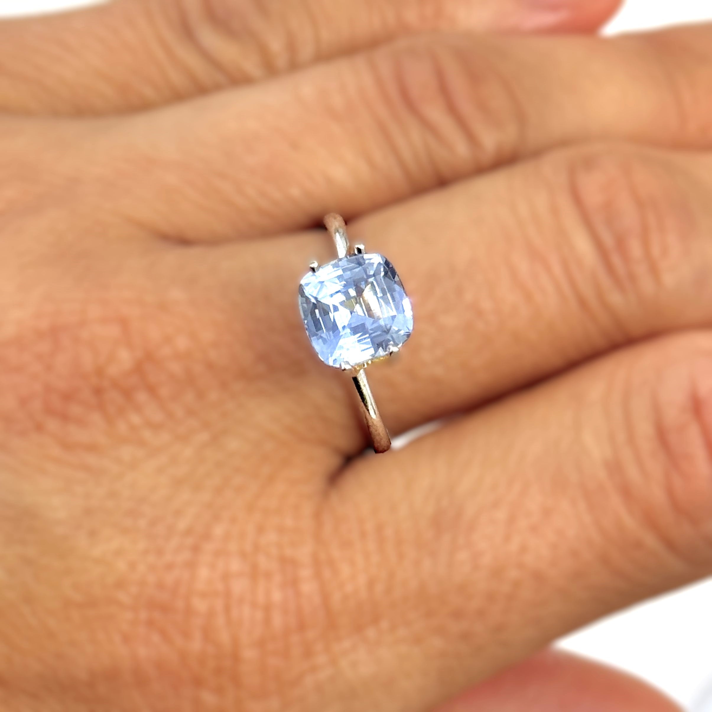 Blue Sapphire 2.58ct Cushion