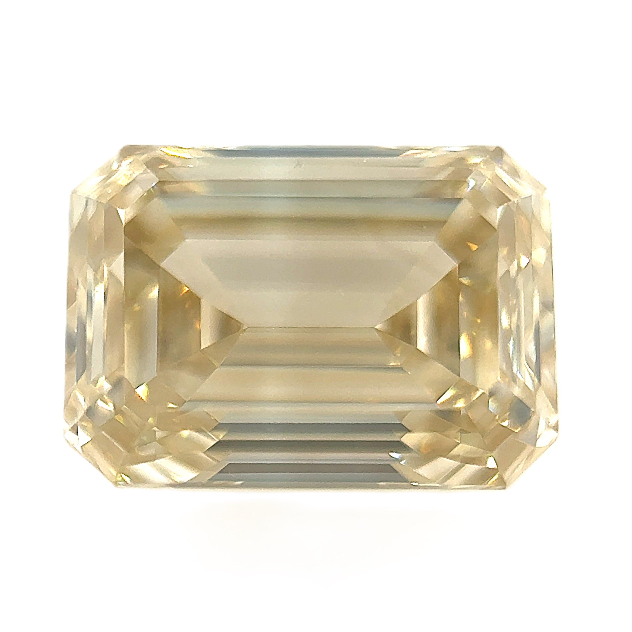 Champagne Diamond 1.02ct Emerald Cut VS1