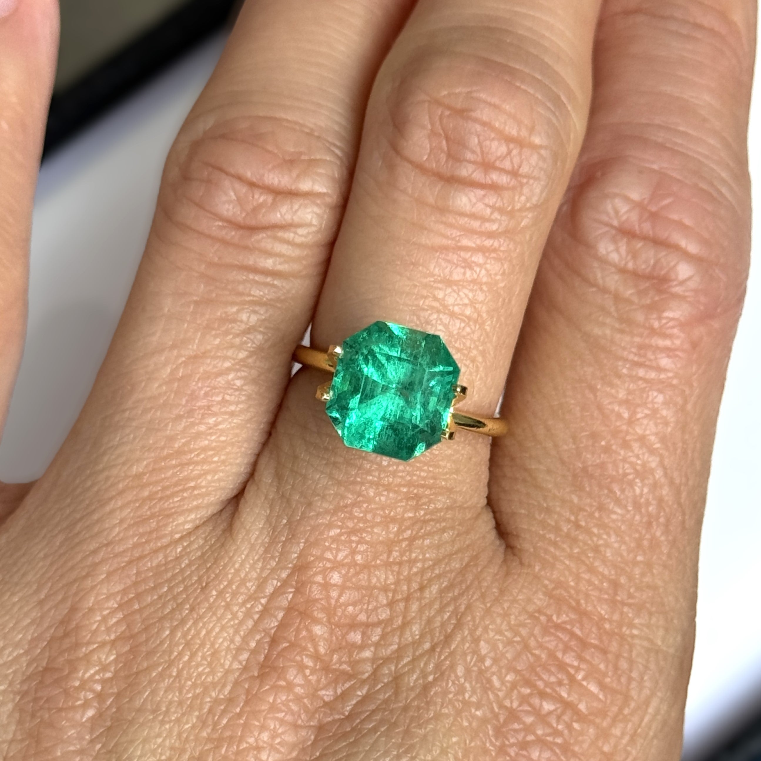 Emerald 3.75ct Emerald Cut