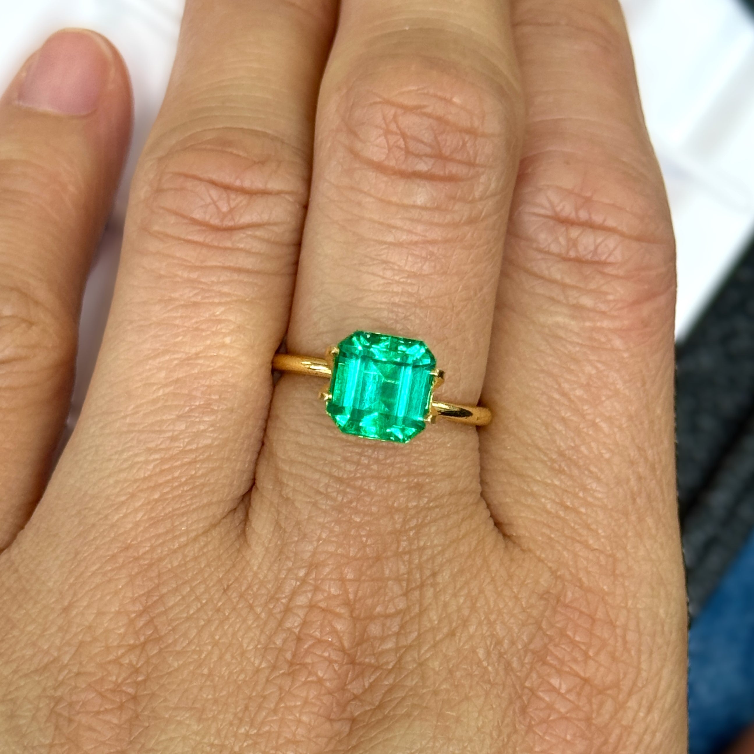 Emerald 2.87ct Emerald Cut