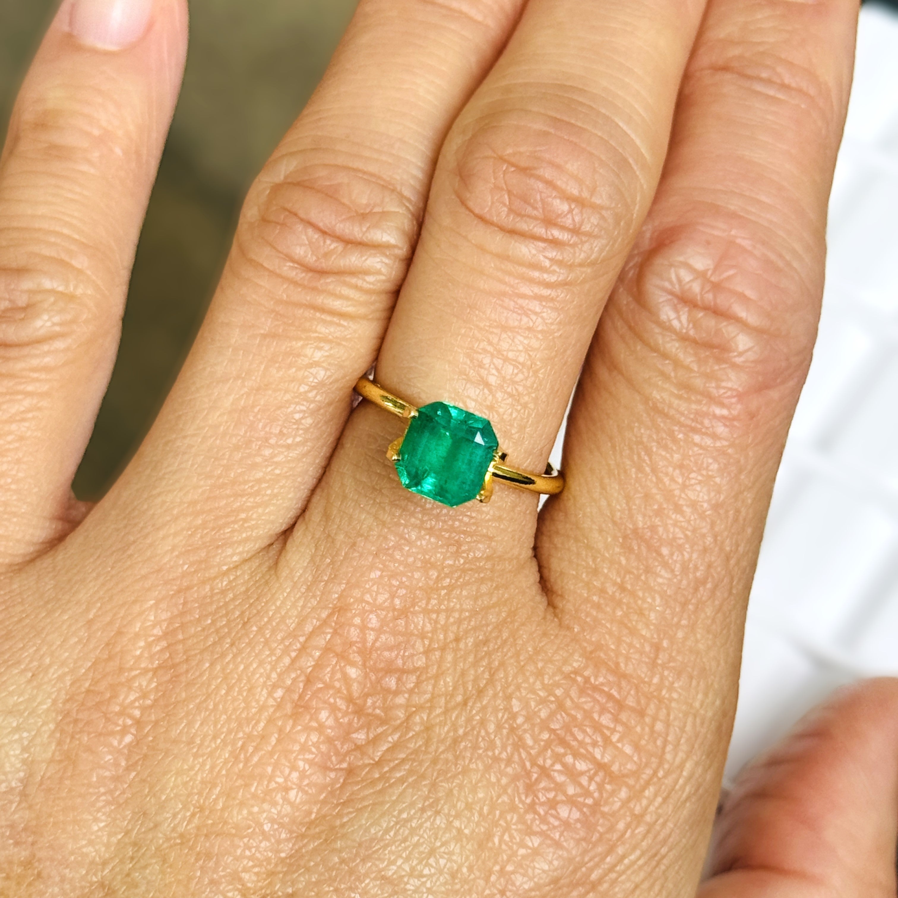 Emerald 1.59ct Emerald Cut