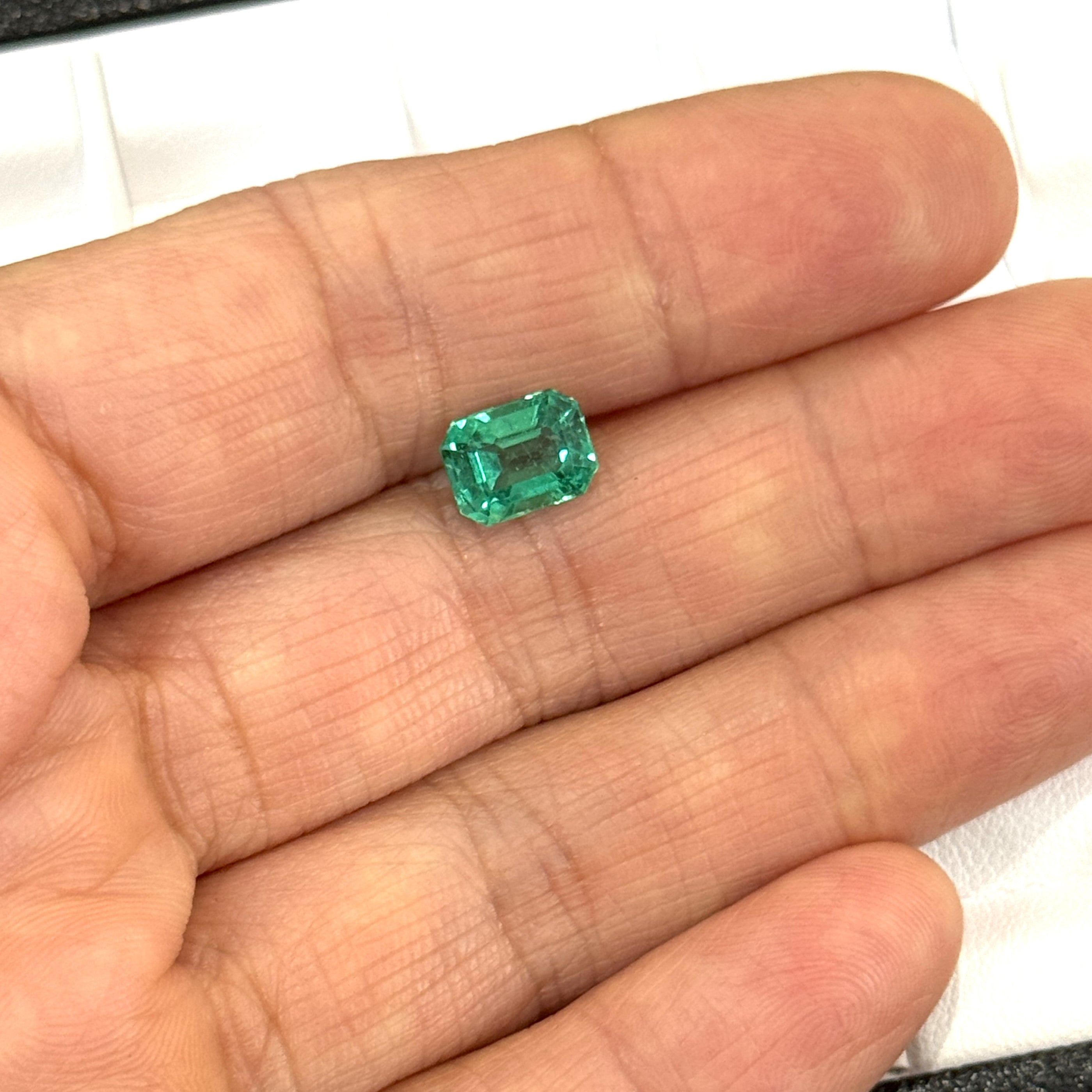 Emerald 1.62ct Emerald Cut
