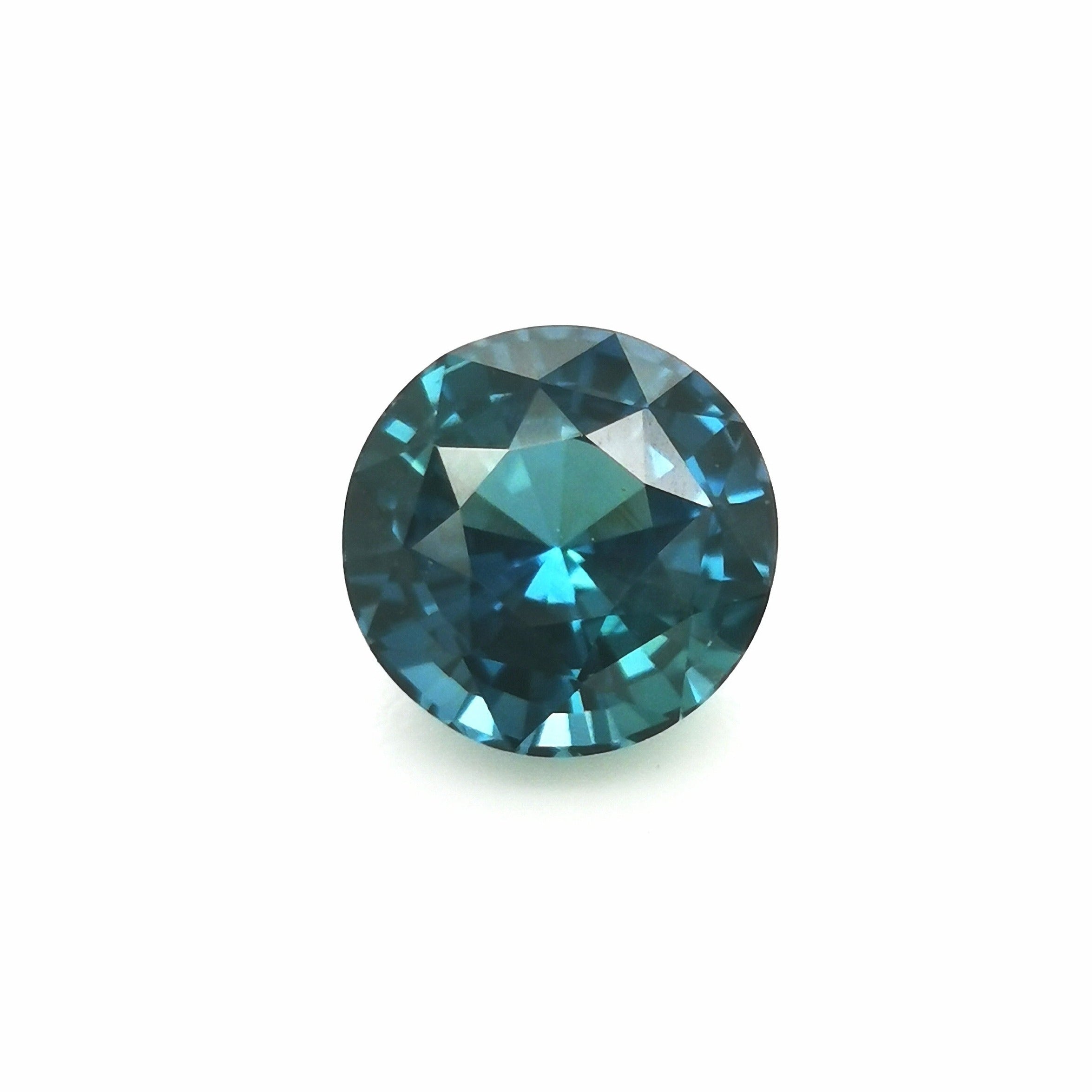 Green Sapphire 1.51ct Round