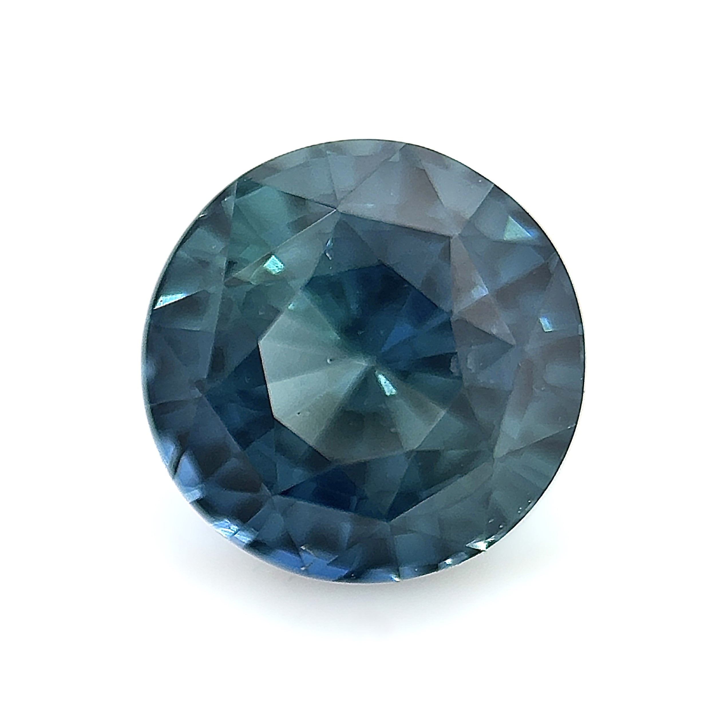 Green Sapphire 1.51ct Round