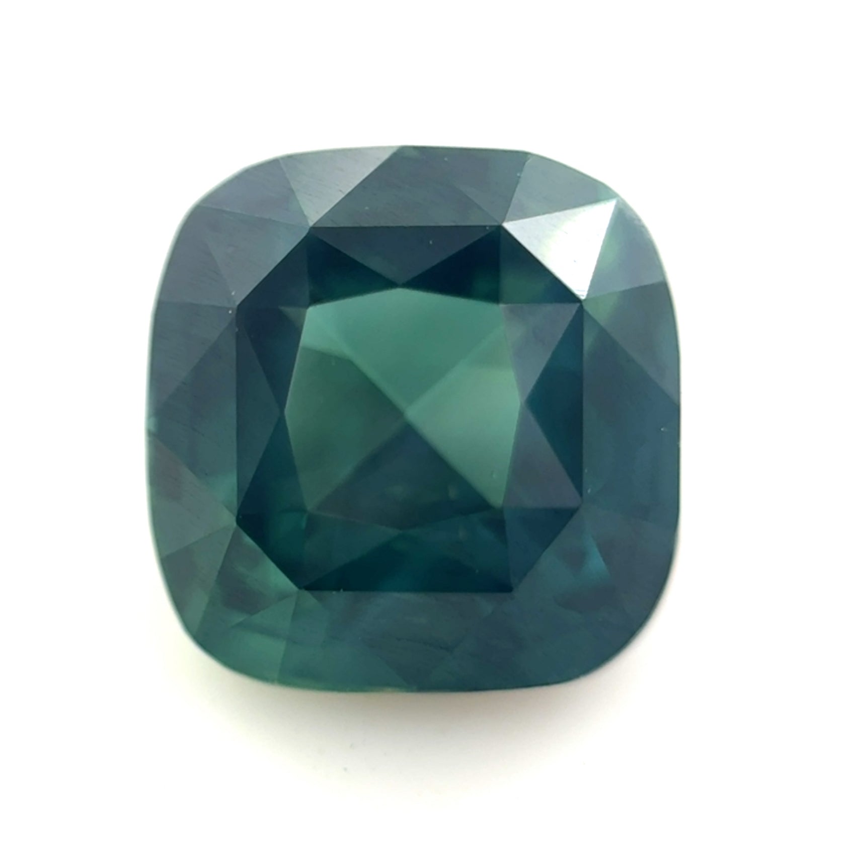Green Sapphire 2.56ct Cushion