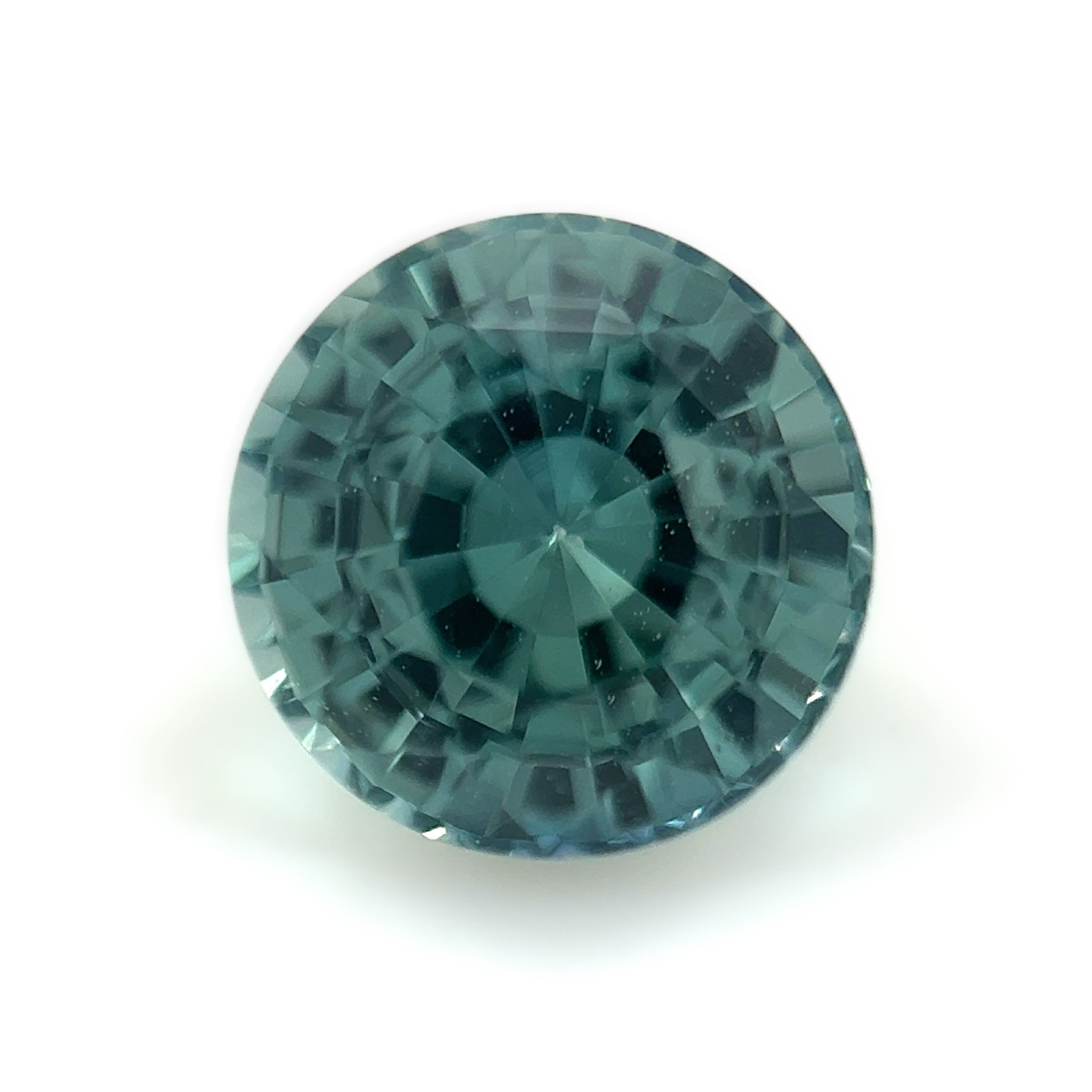 Green Sapphire 1.09ct Round
