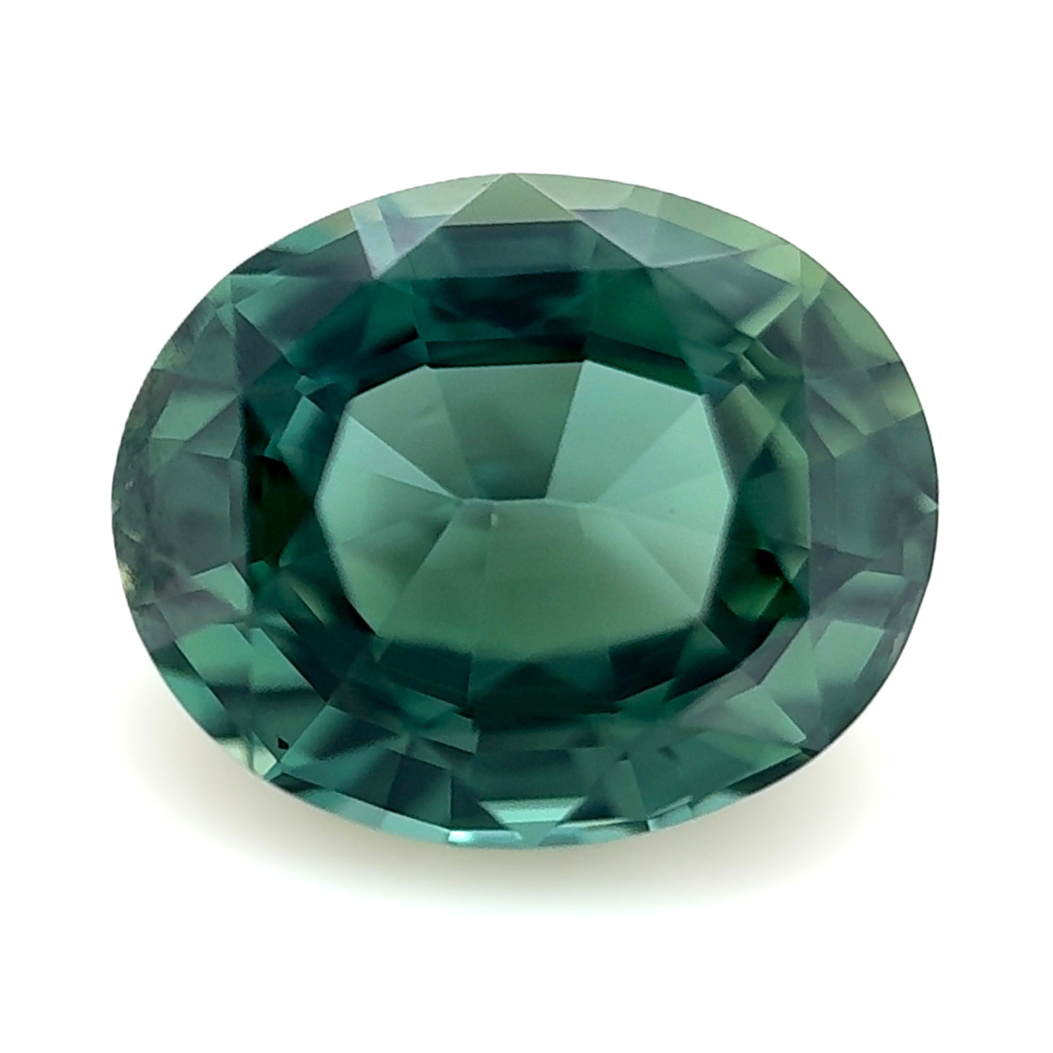Green Sapphire 2.06ct Oval