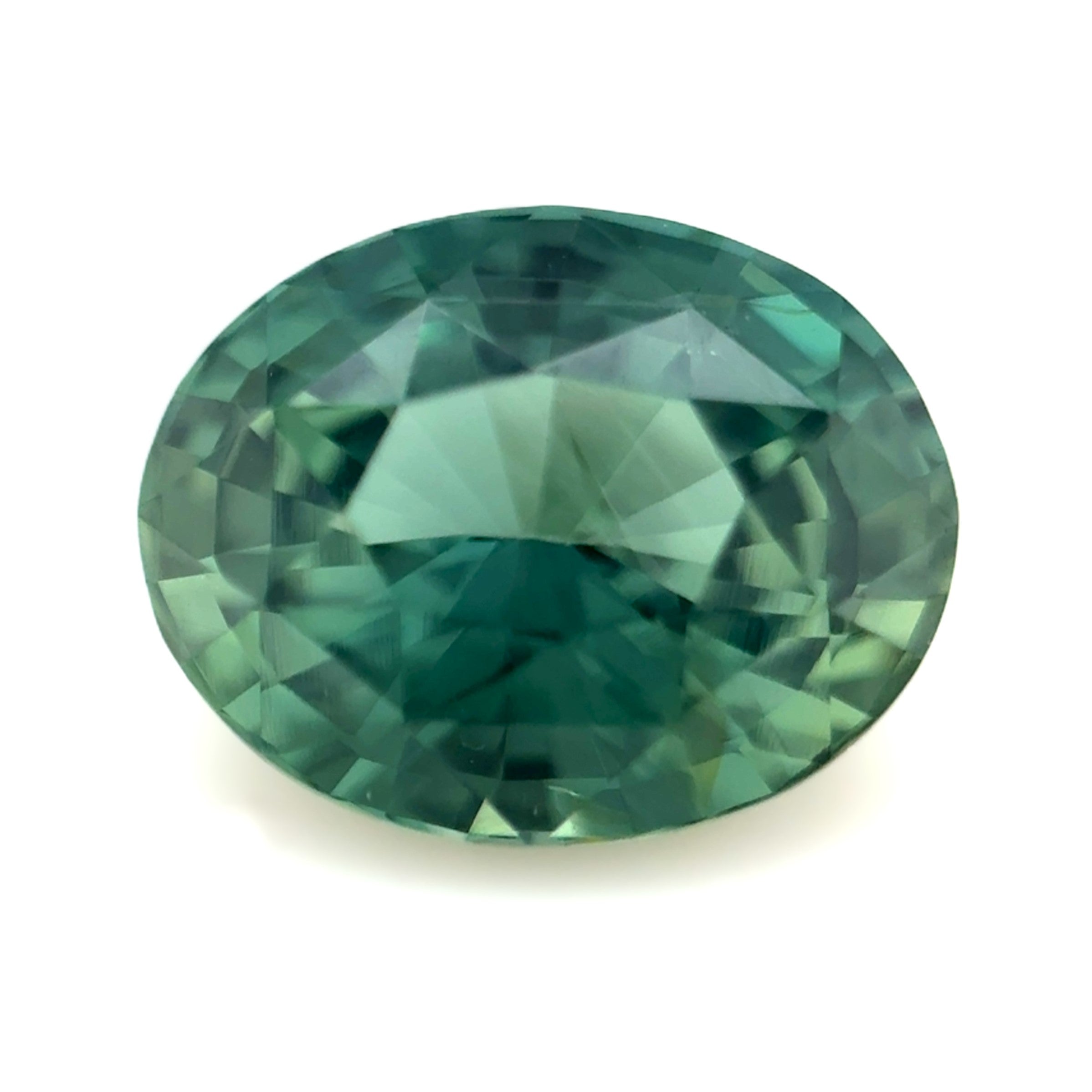 Green Sapphire 2.01ct Oval