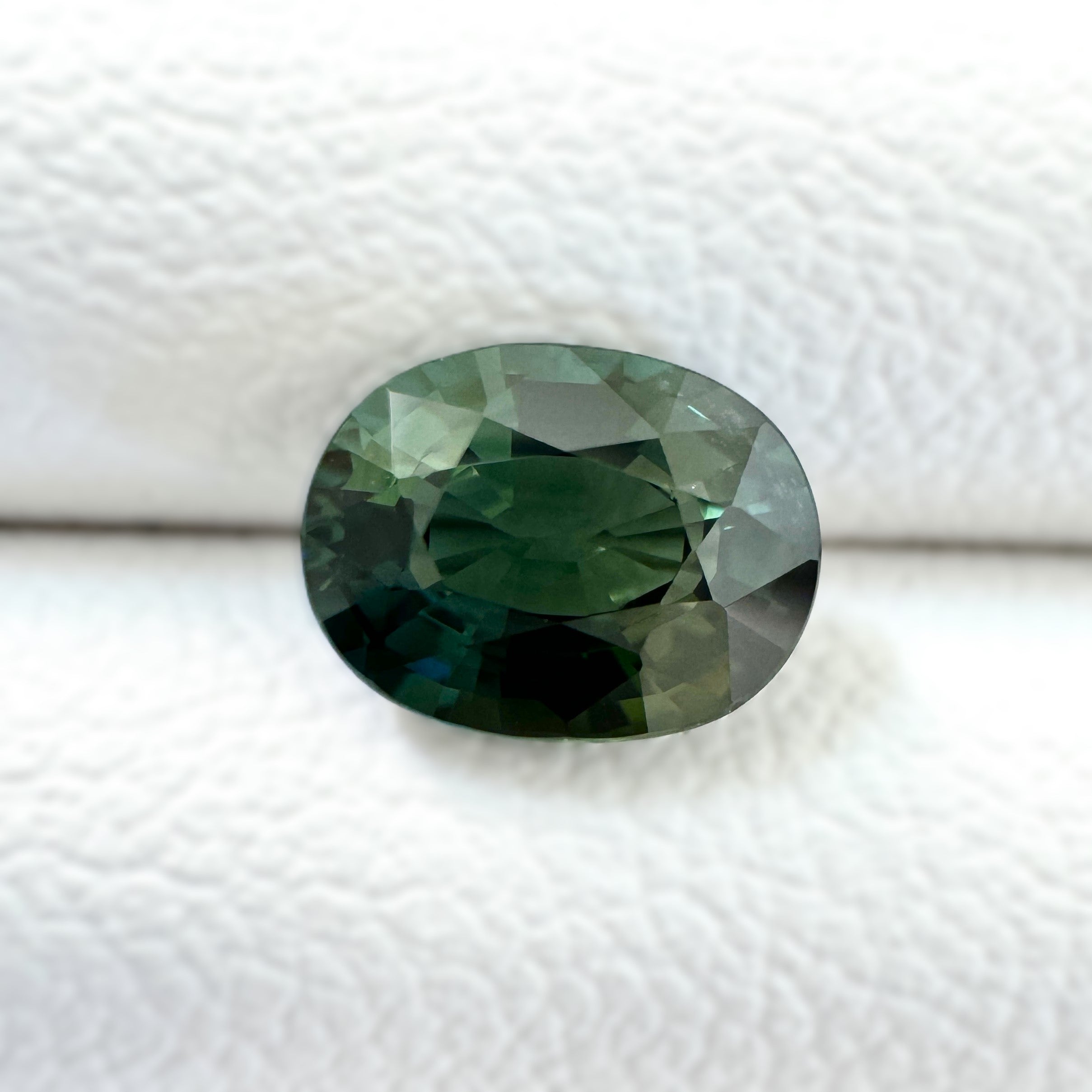 Green Sapphire 1.15ct Oval