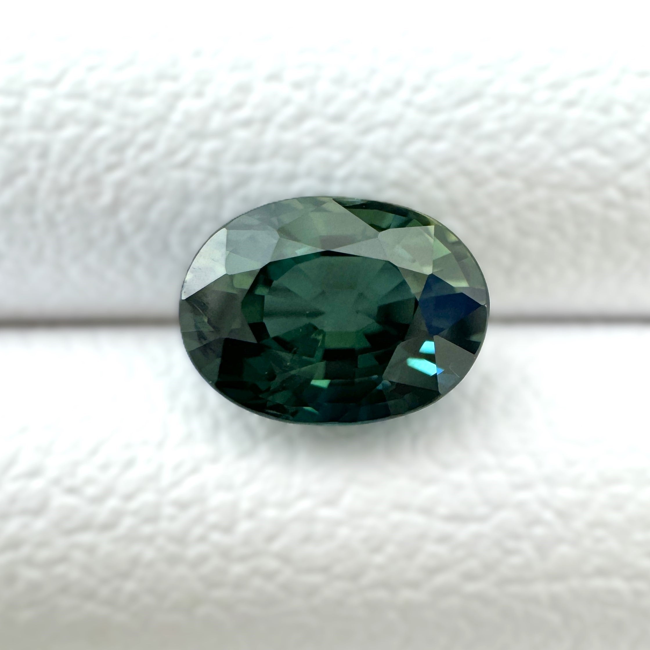 Green Sapphire 1.13ct Oval