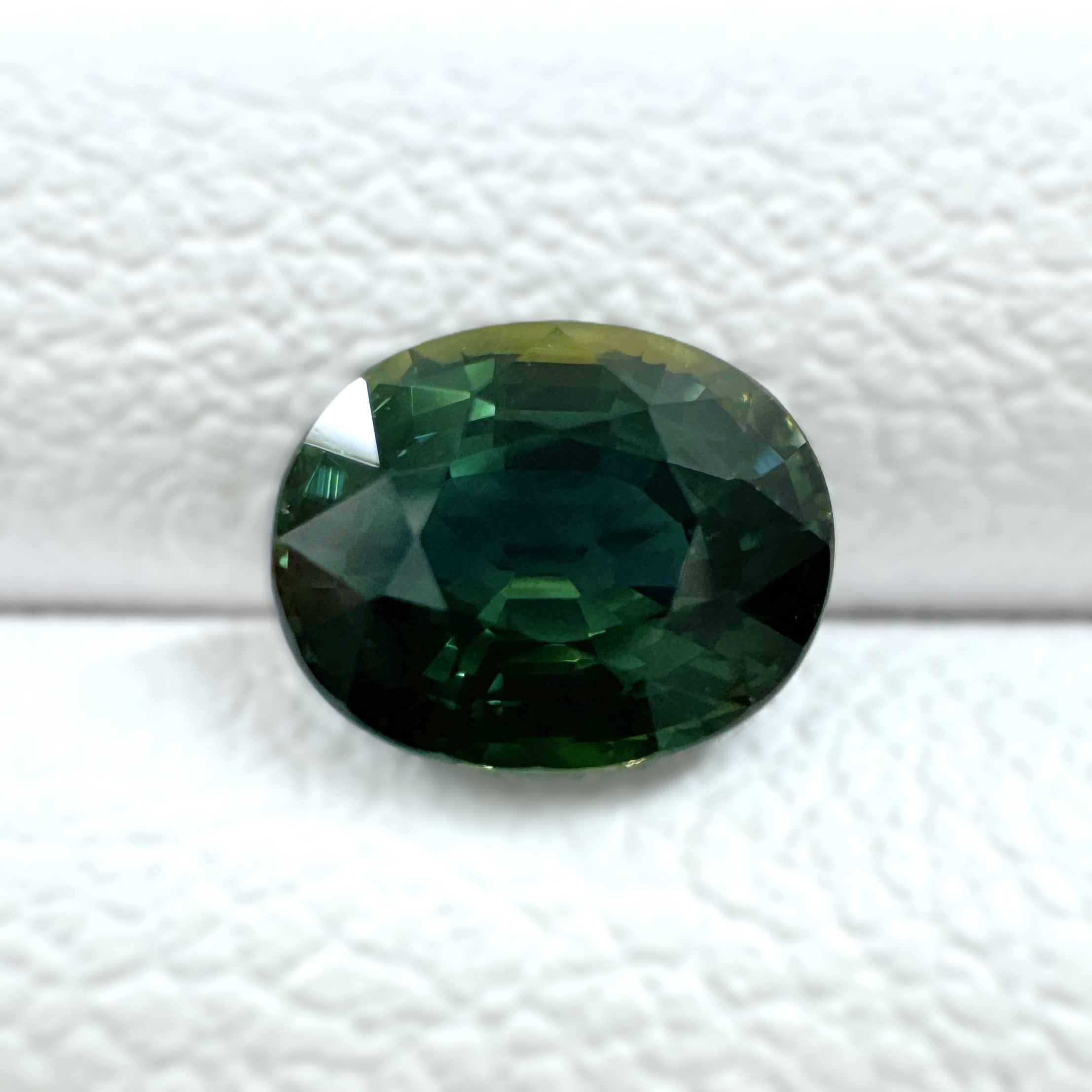 Green Sapphire 1.09ct Oval