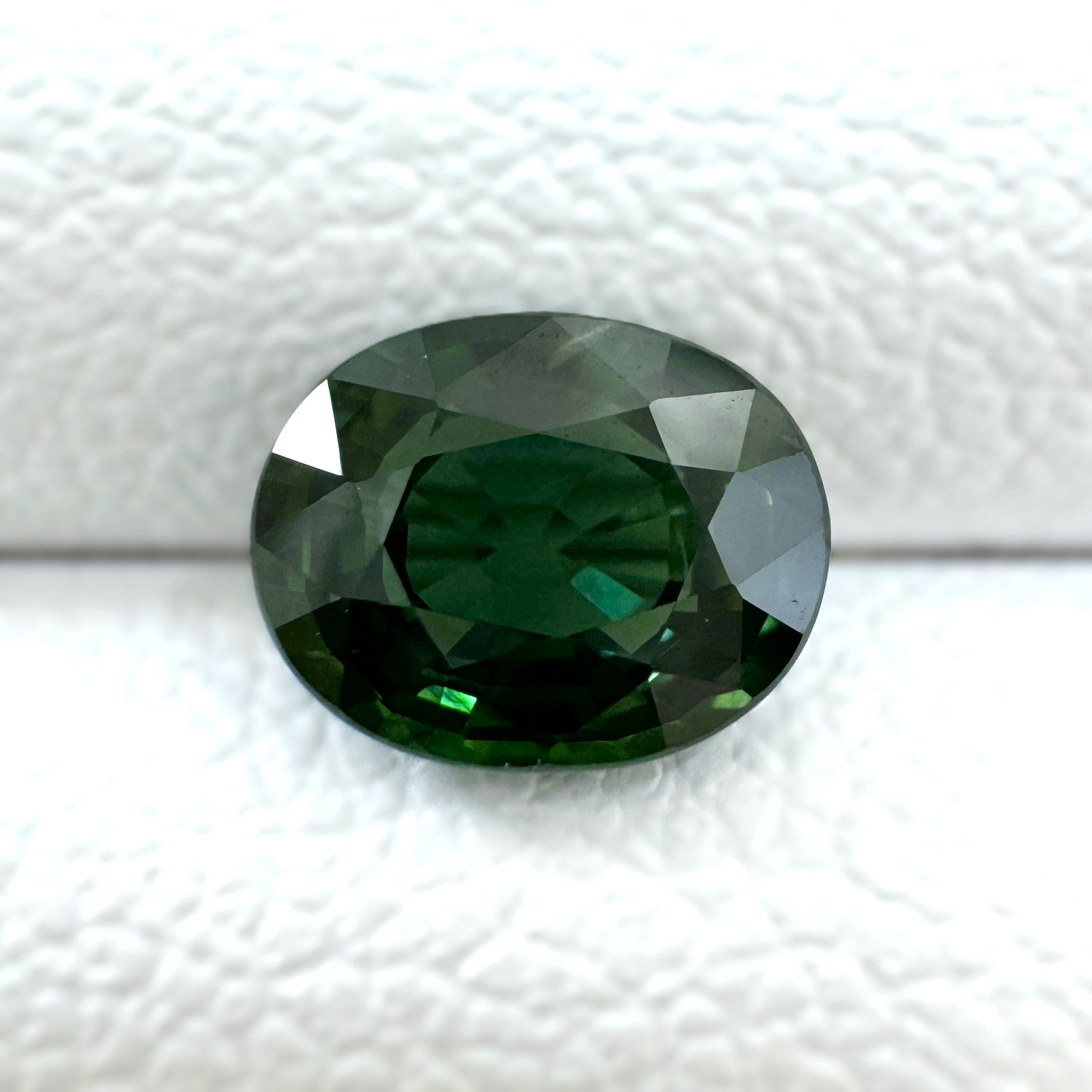 Green Sapphire 1.05ct Oval