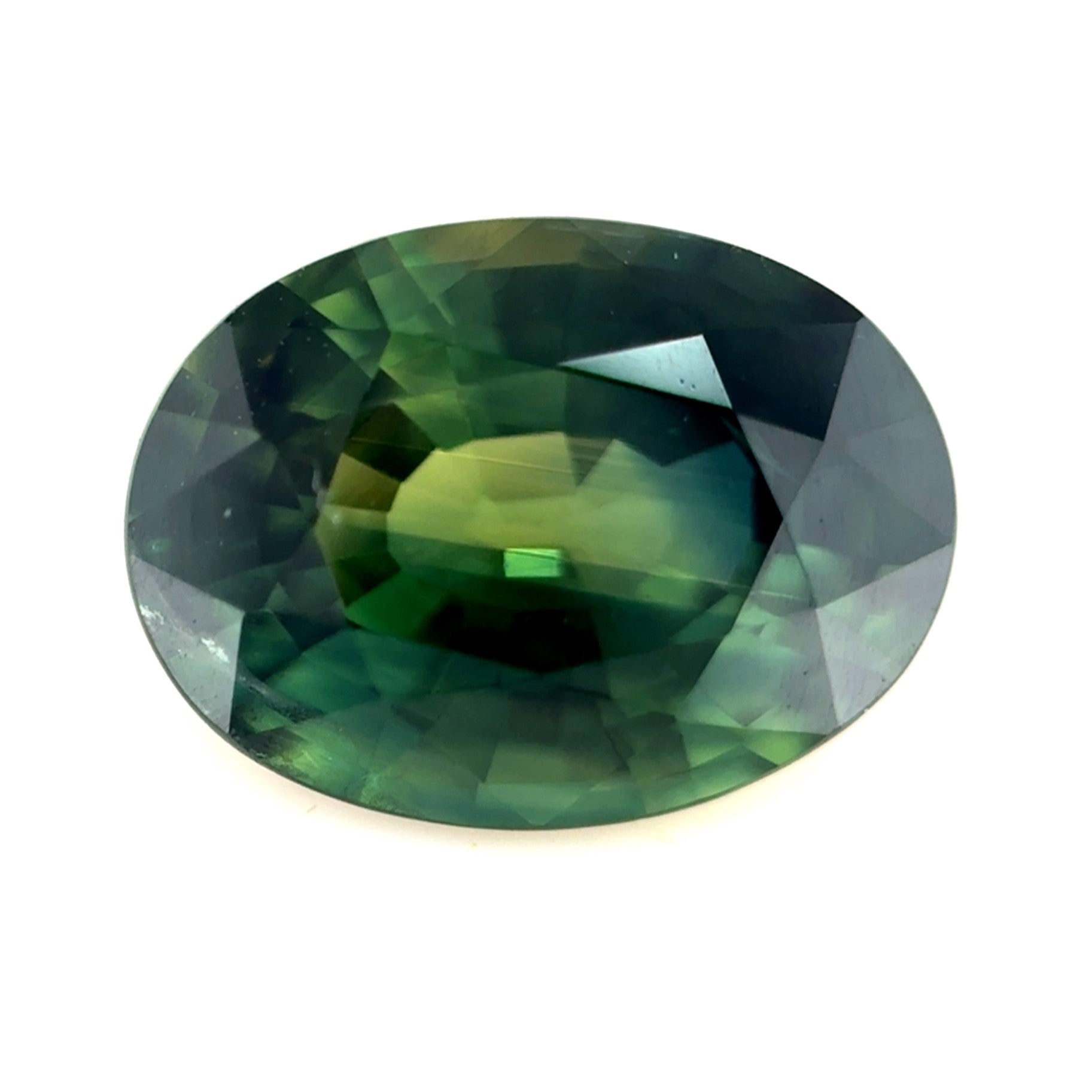 Green Sapphire 1.30ct Oval