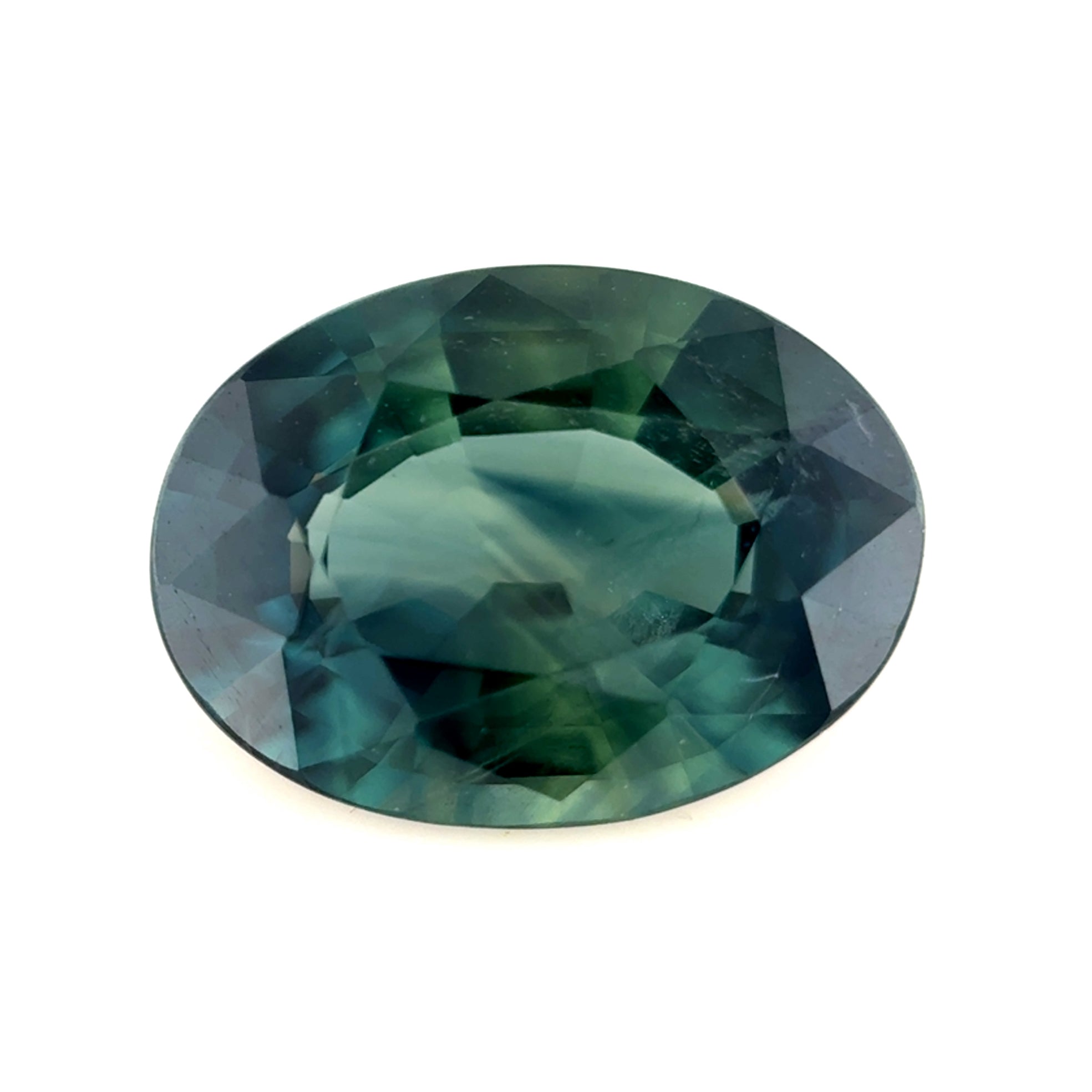 Green Sapphire 1.17ct Oval