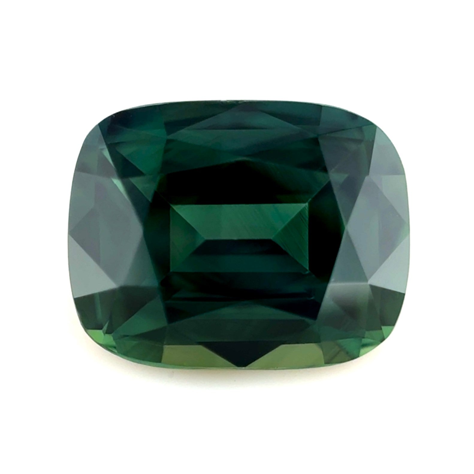Green Sapphire 2.25ct Cushion