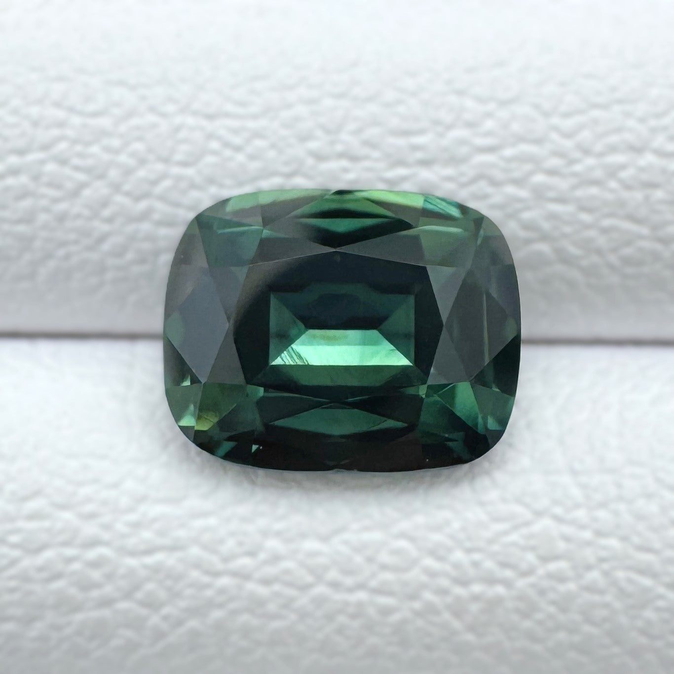 Green Sapphire 2.25ct Cushion