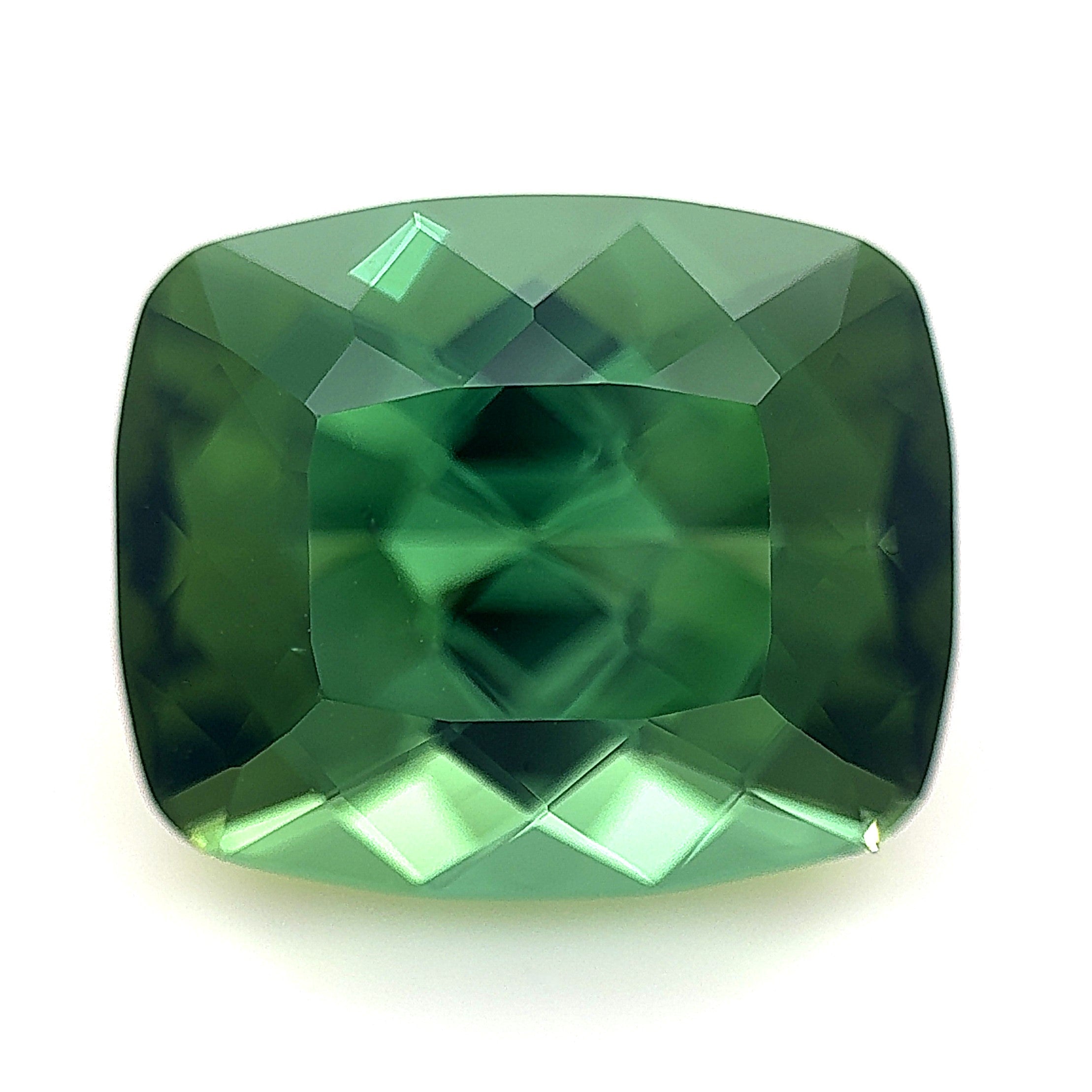 Green Tourmaline 10.54ct Cushion