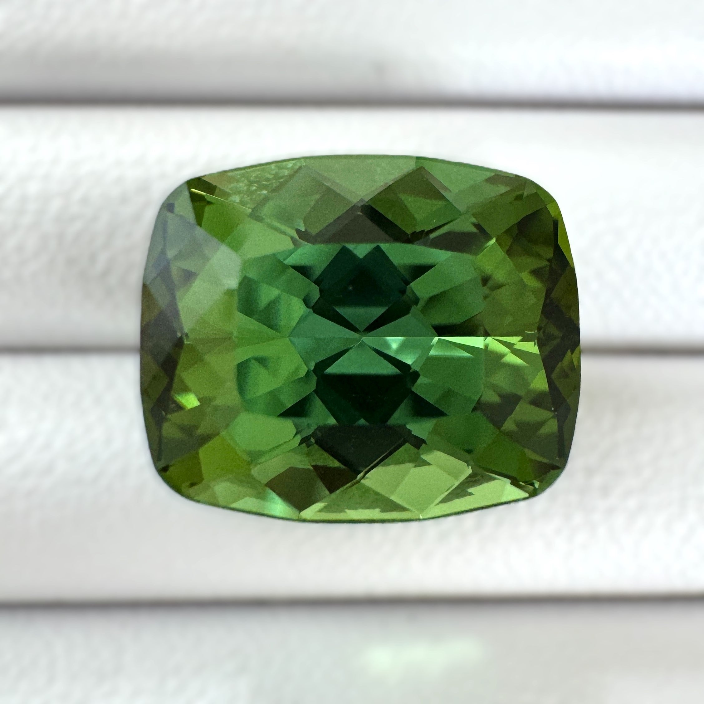 Green Tourmaline 10.54ct Cushion
