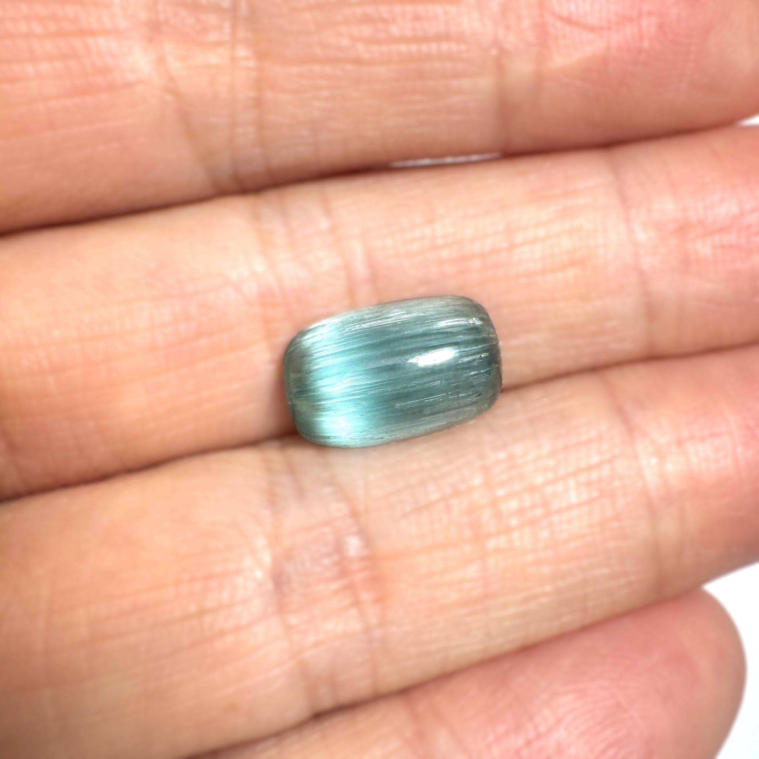 Green Tourmaline 4.31ct Cats Eye