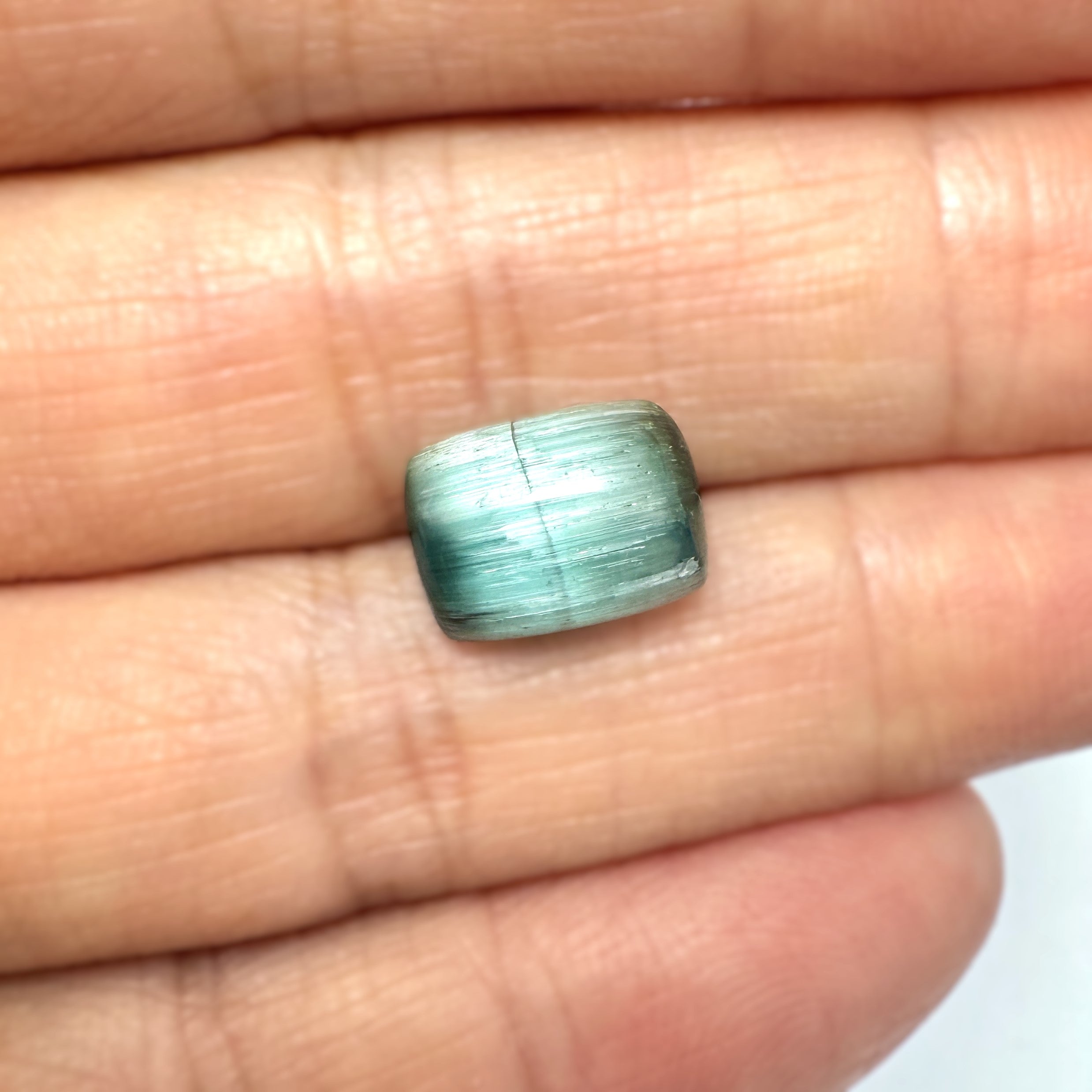 Green Tourmaline 4.23ct Cats Eye
