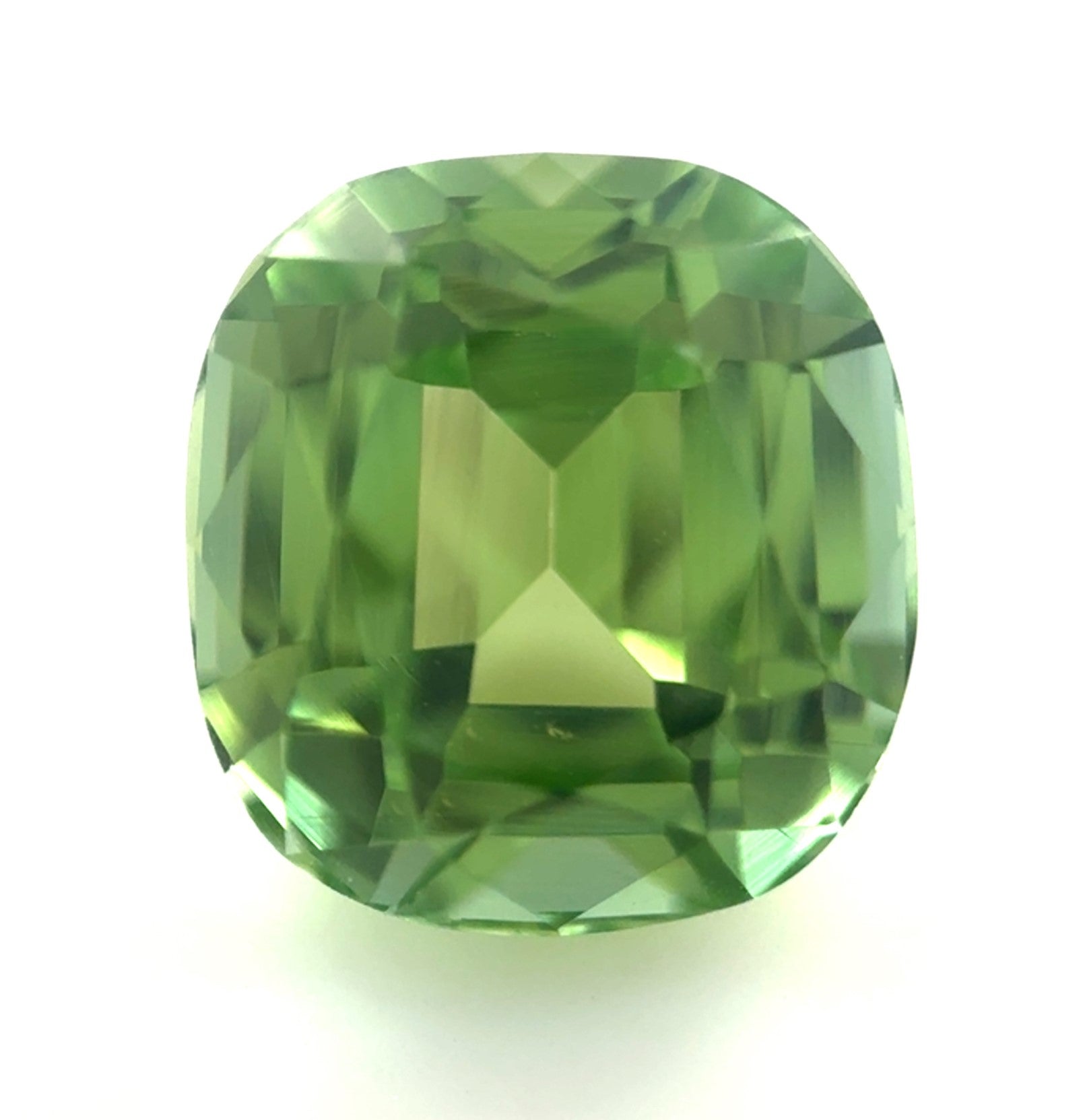 Green Tourmaline 2.96ct Cushion