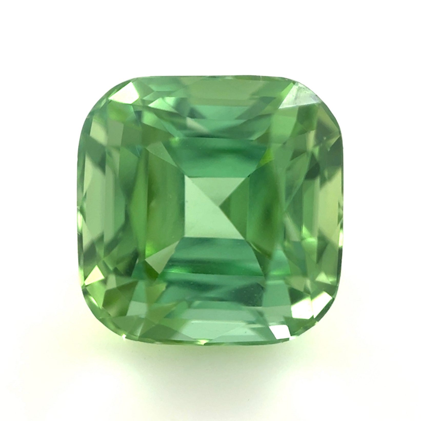 Green Tourmaline 2.95ct Cushion