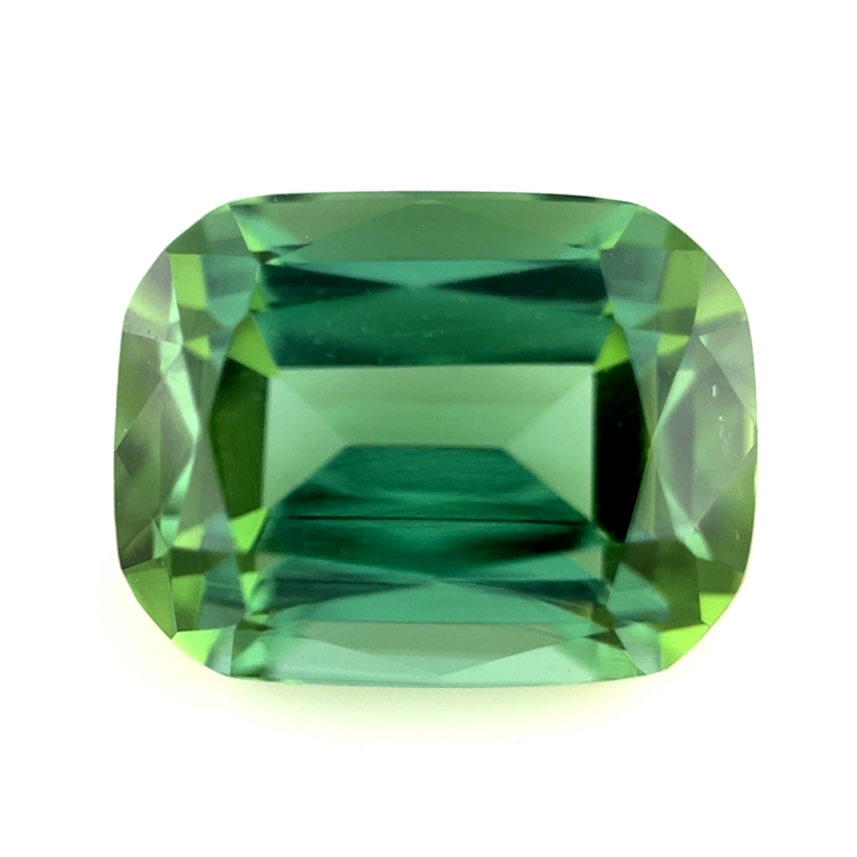 Green Tourmaline 2.19ct Cushion