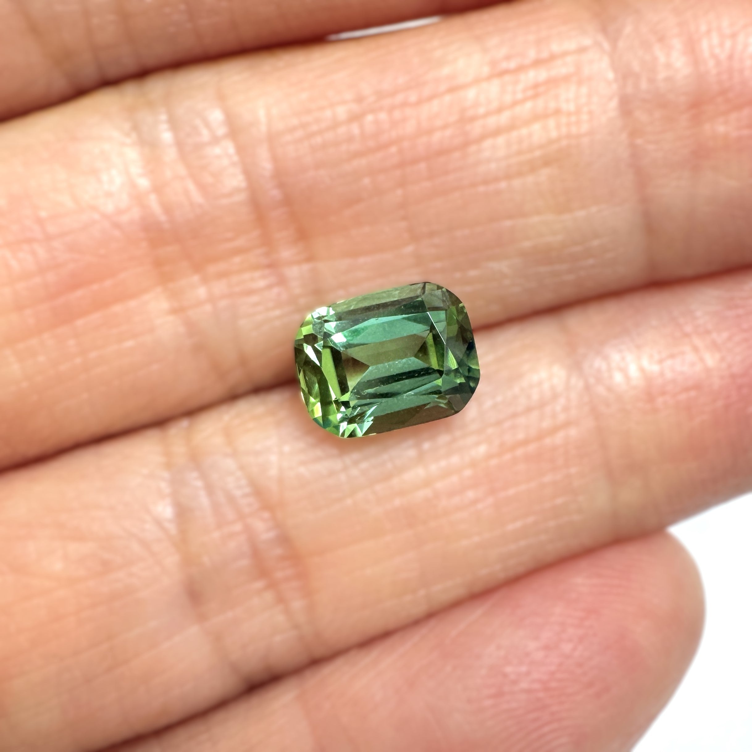 Green Tourmaline 2.19ct Cushion