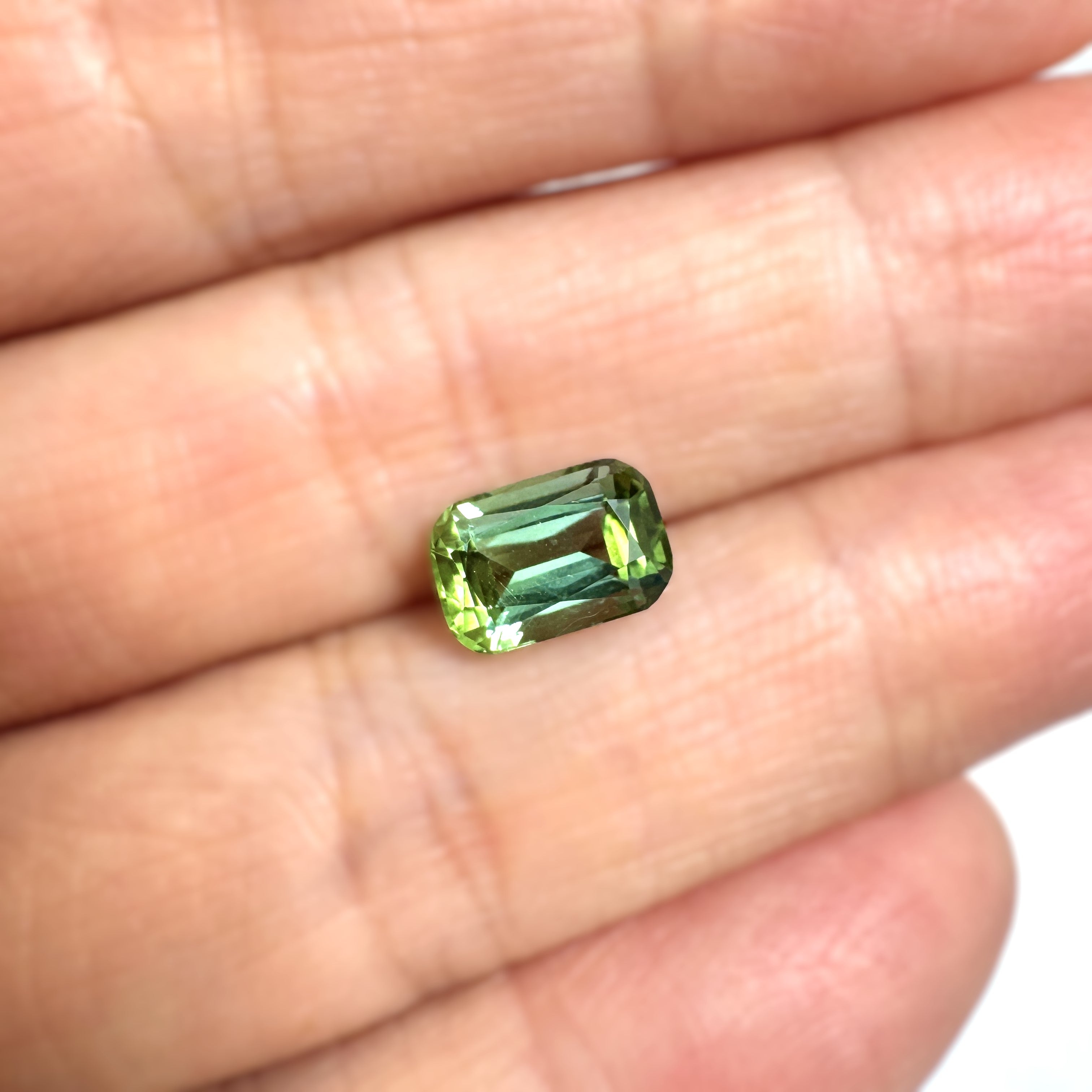 Green Tourmaline 1.96ct Cushion