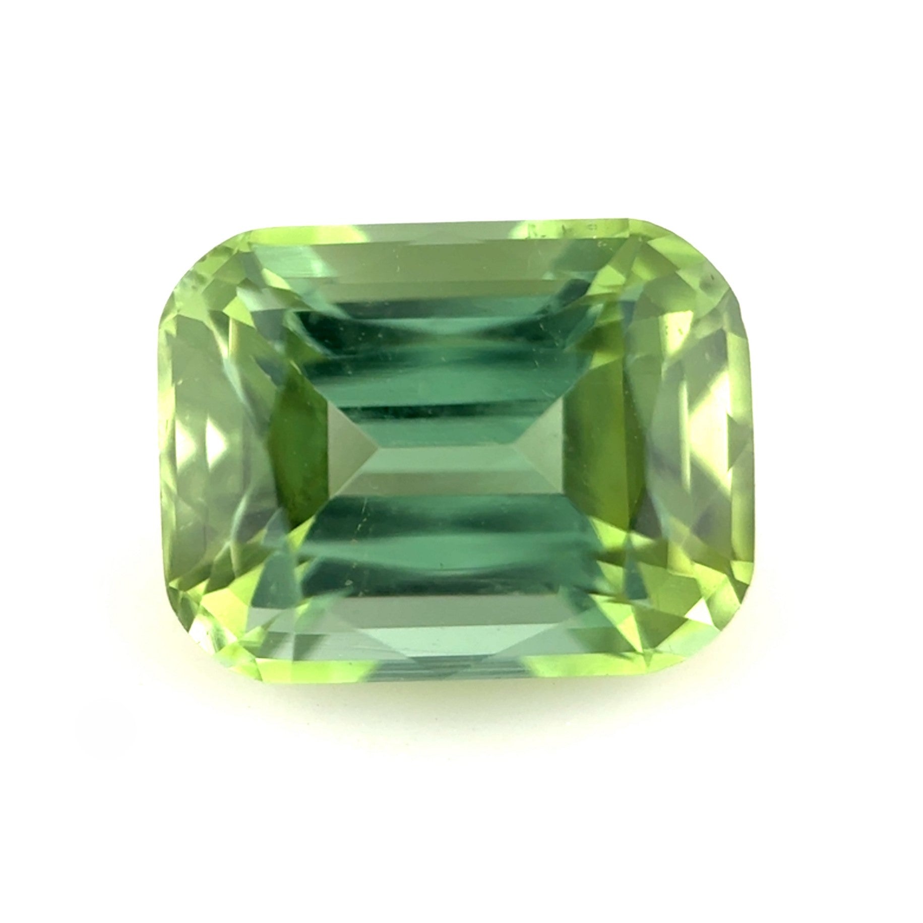 Green Tourmaline 1.49ct Cushion