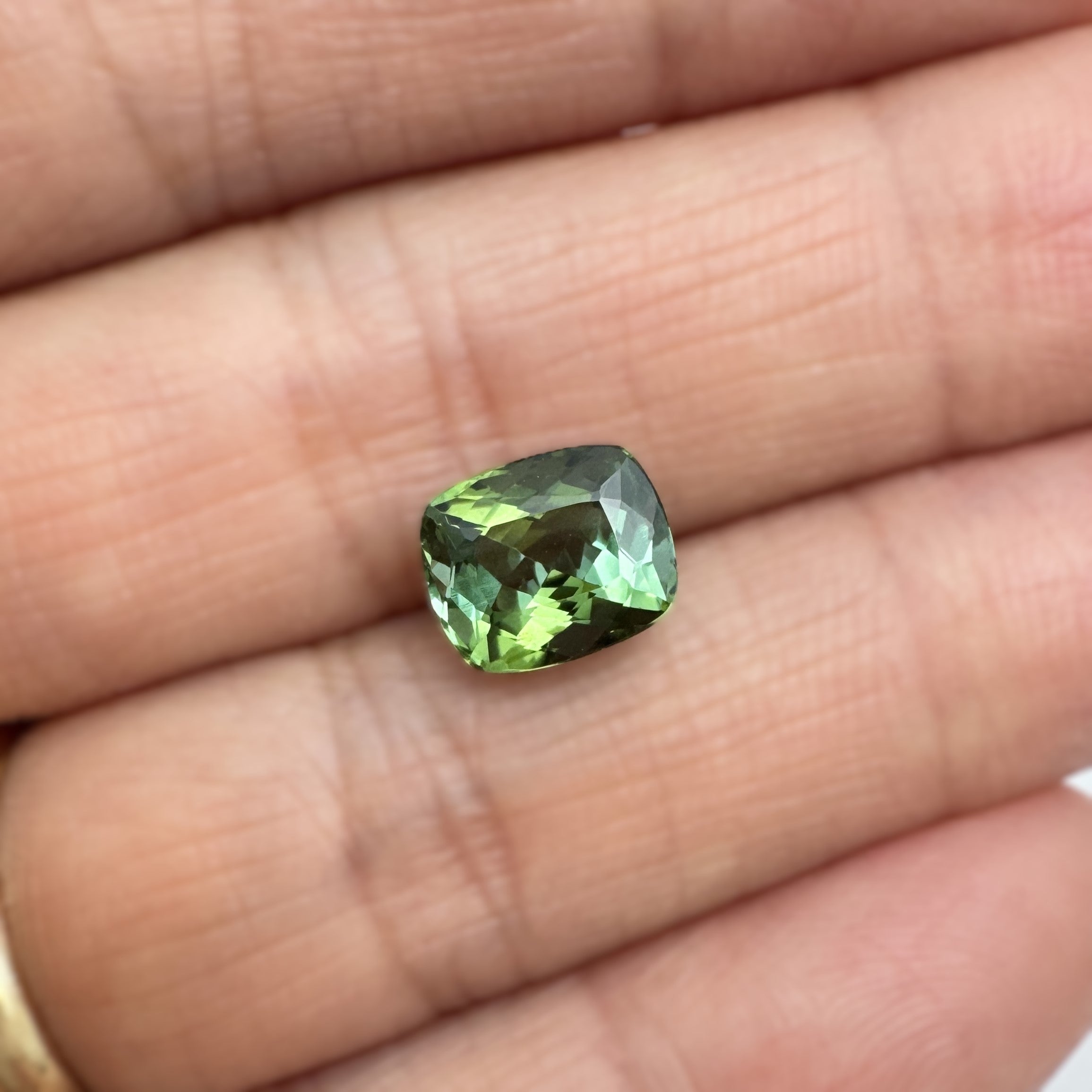 Green Tourmaline 2.36ct Cushion