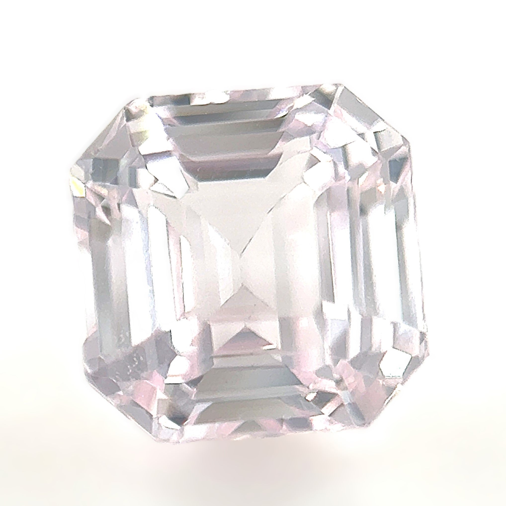 Peach Sapphire 2.06ct Octagonal