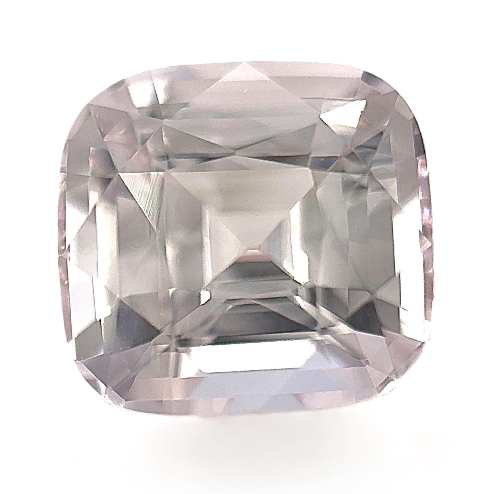 Peach Sapphire 1.35ct Cushion