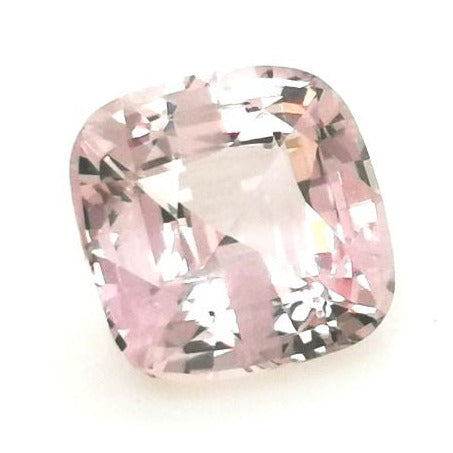 Peach Sapphire 1.28ct Cushion