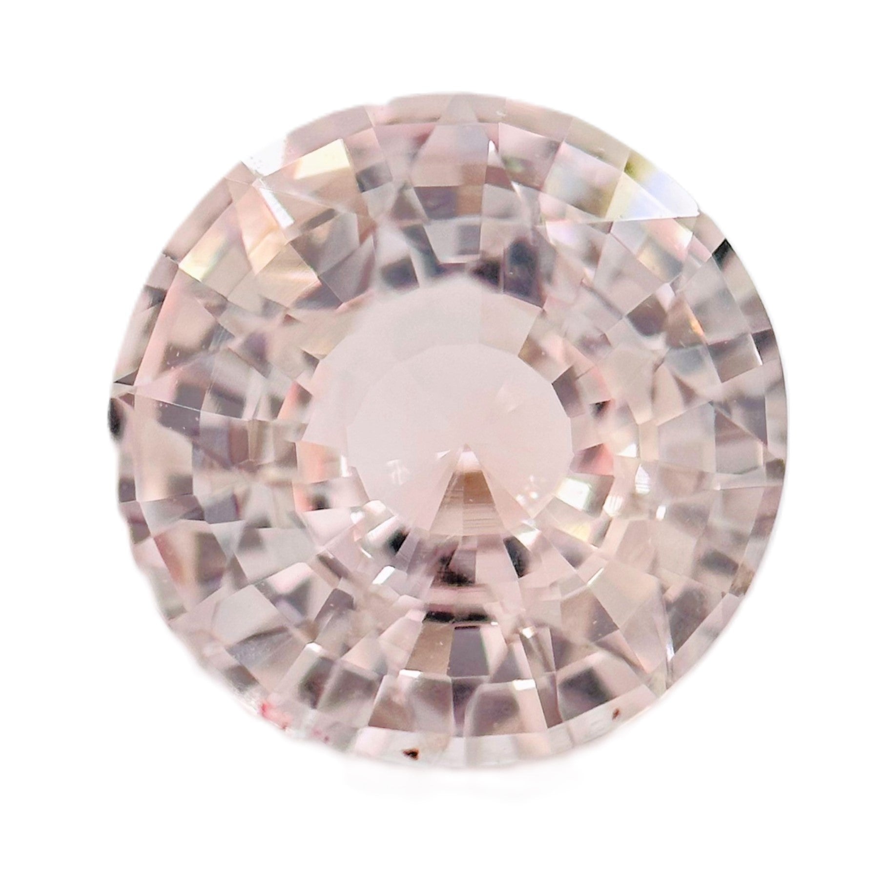 Peach Sapphire 2.52ct Round