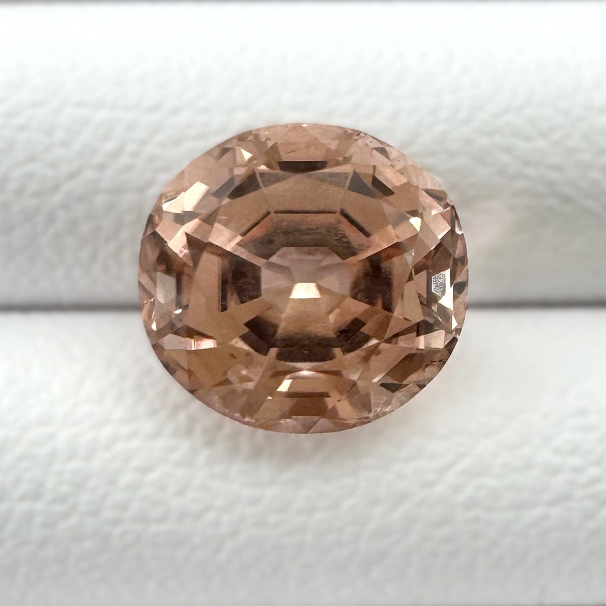 Peach Tourmaline 3.04ct Oval
