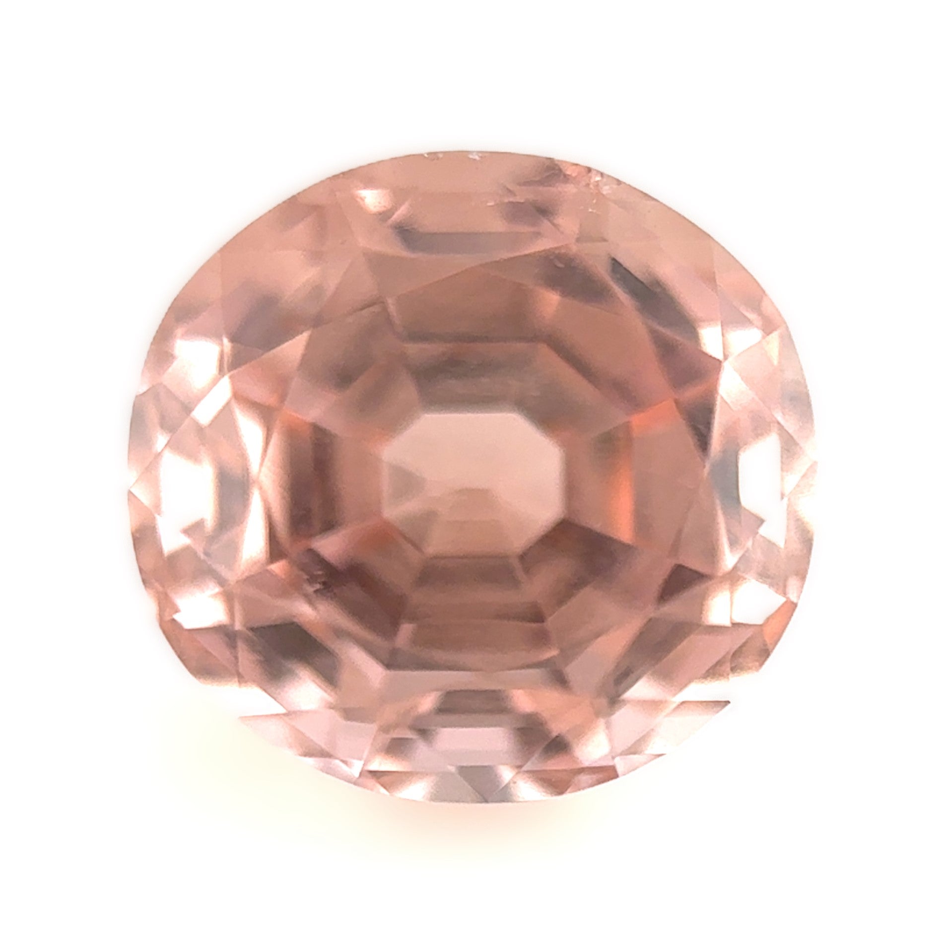 Peach Tourmaline 3.04ct Oval