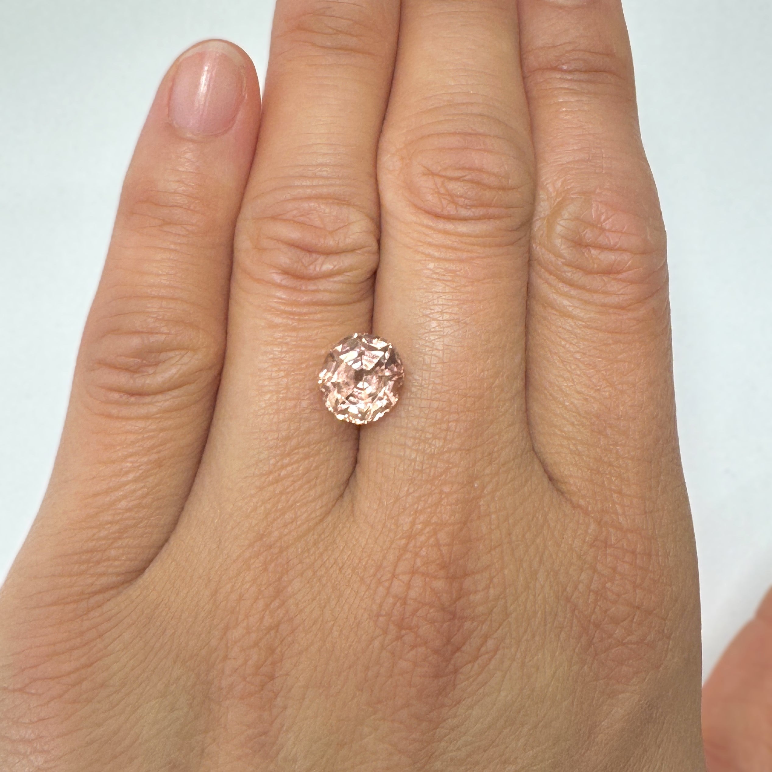 Peach Tourmaline 3.04ct Oval