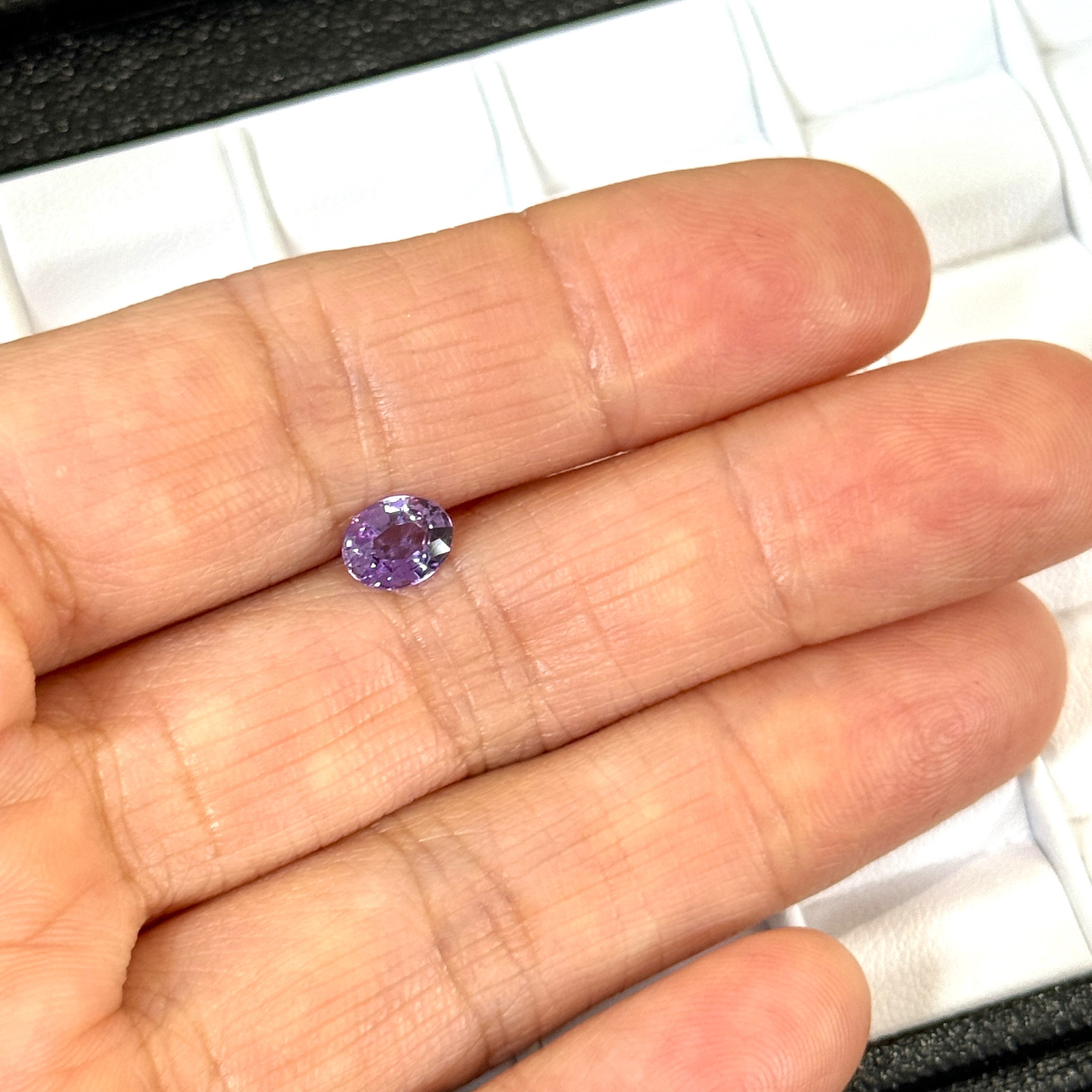 Pink Sapphire 1.02ct Oval