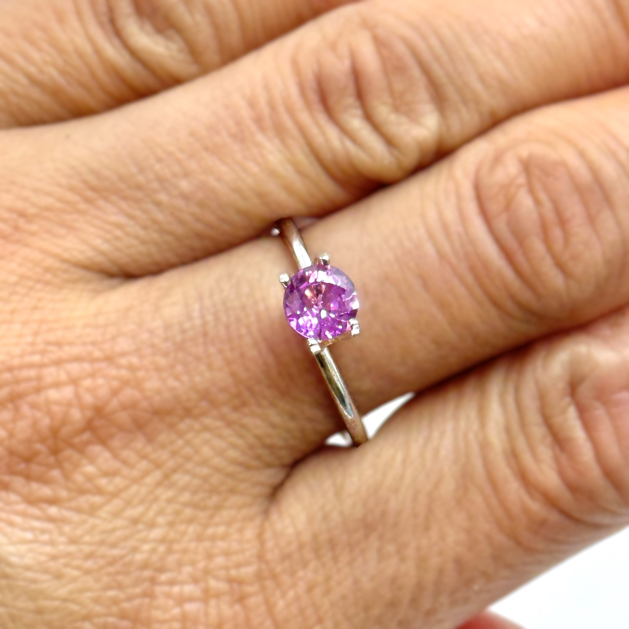 Pink Sapphire 1.09ct Round
