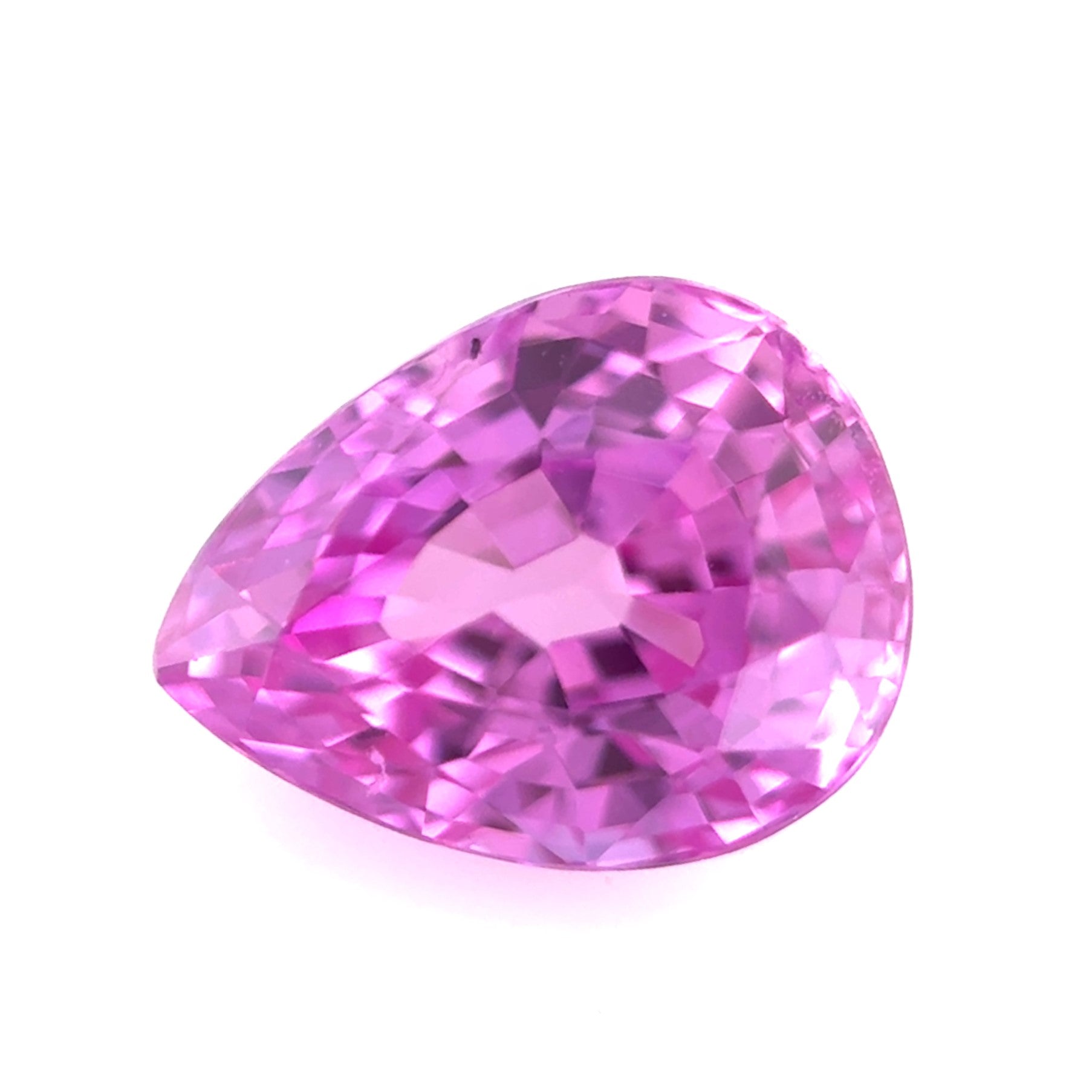 Pink Sapphire 1.25ct Pear