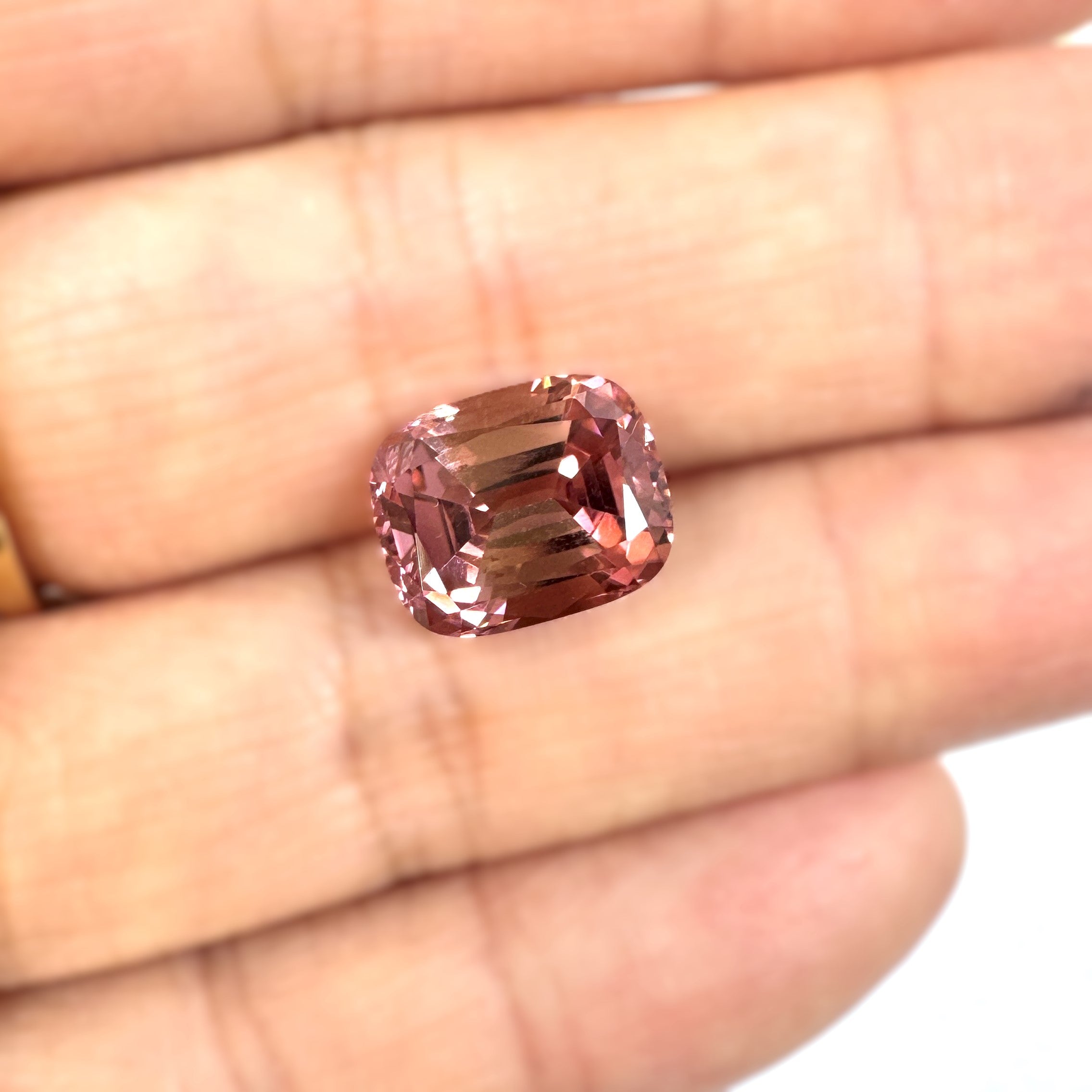 Pink Tourmaline 4.96ct Cushion