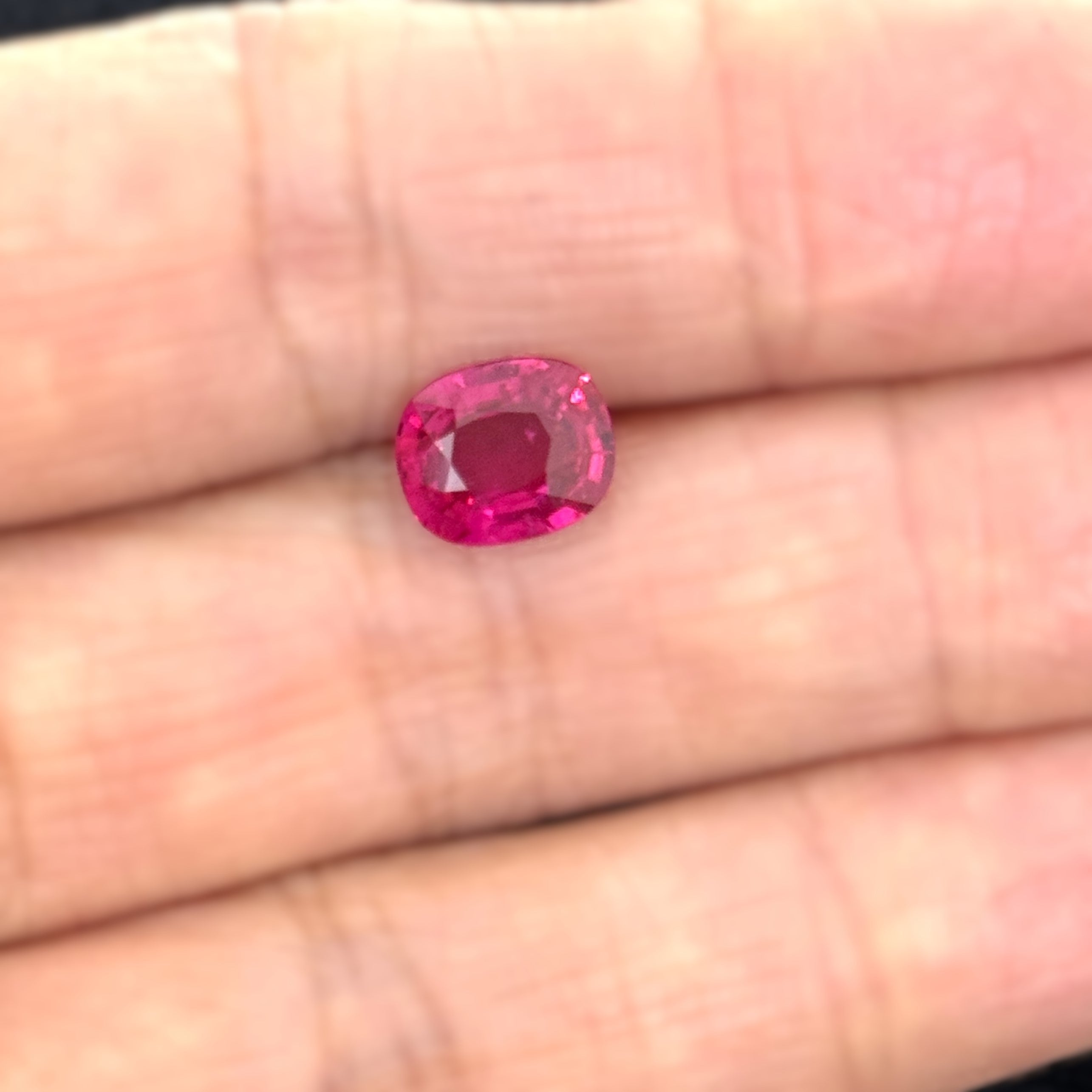 Ruby 2.15ct Cushion