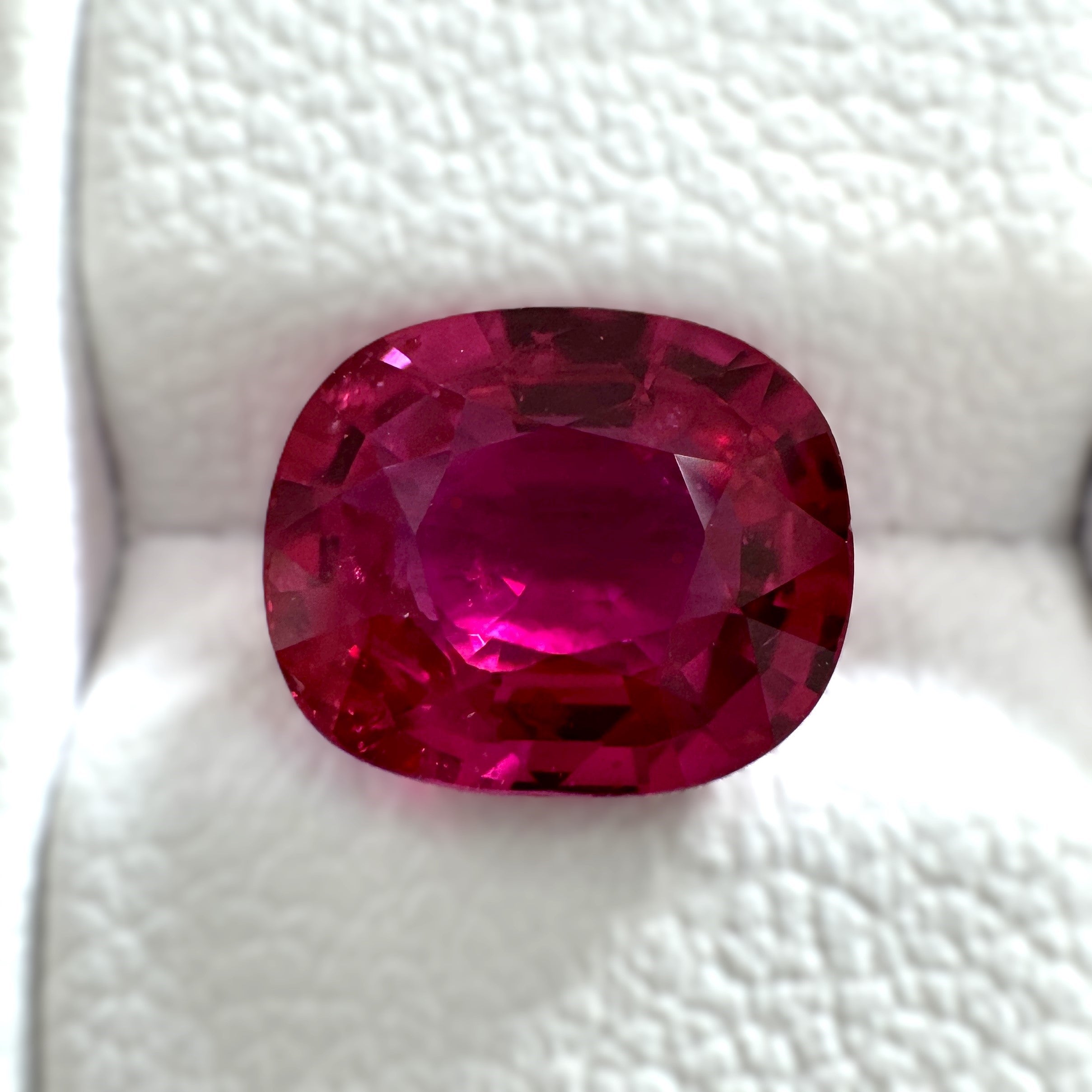 Ruby 2.15ct Cushion