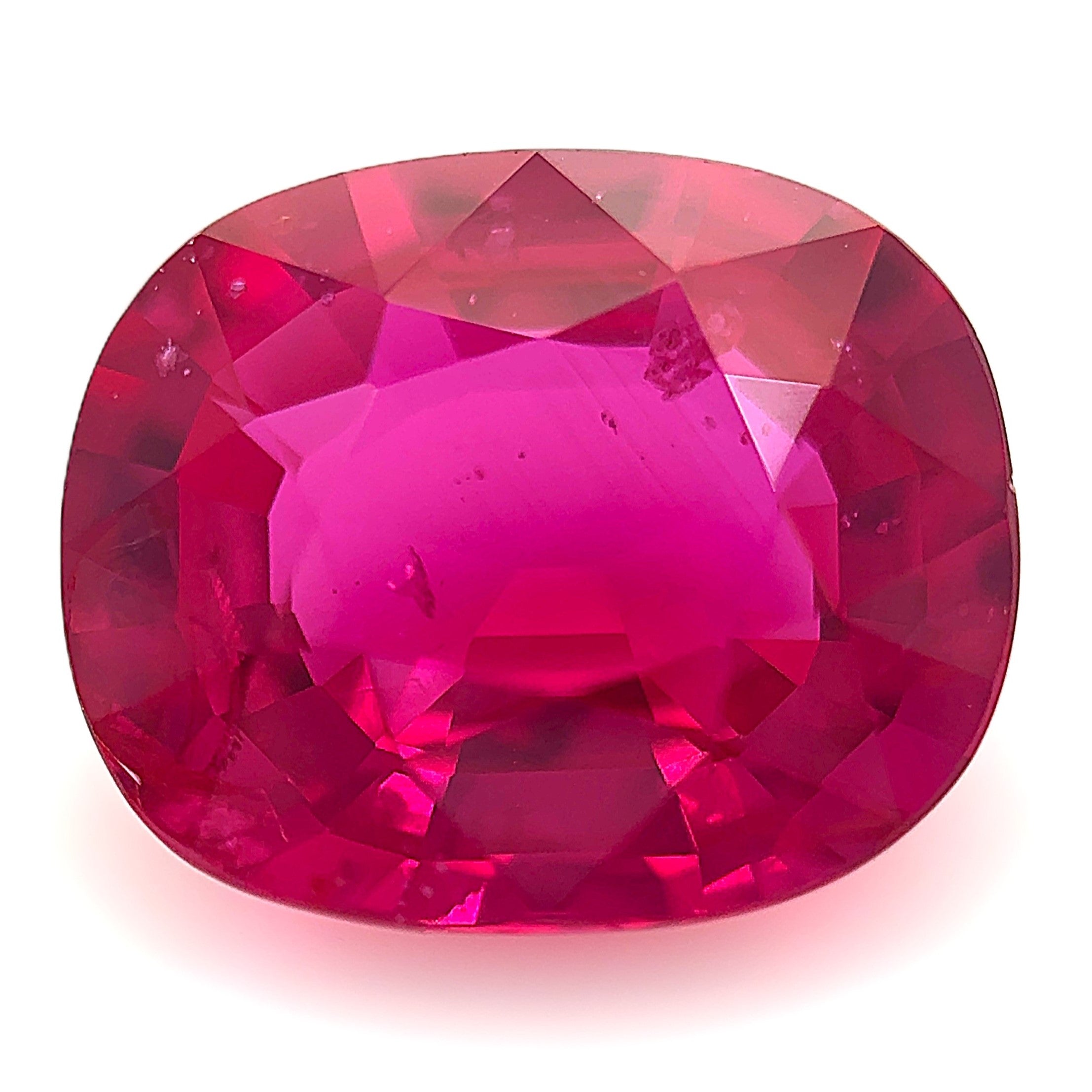 Ruby 2.15ct Cushion