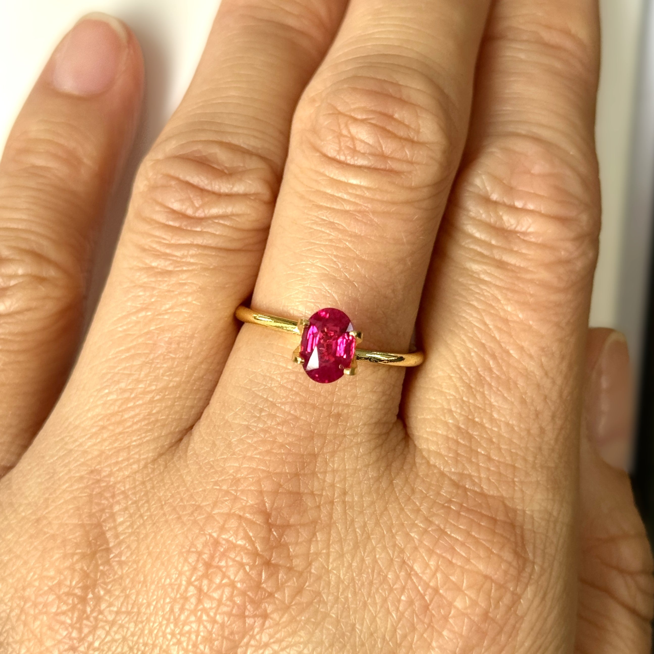 Ruby 1.19ct Oval
