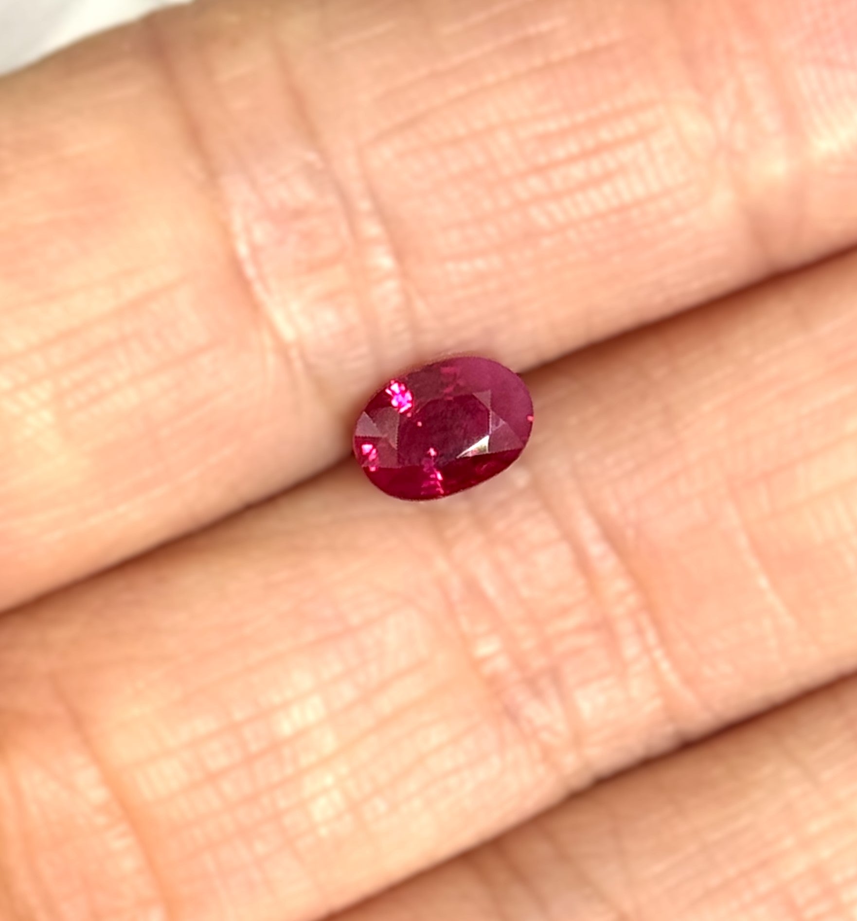 Ruby 1.06ct Oval
