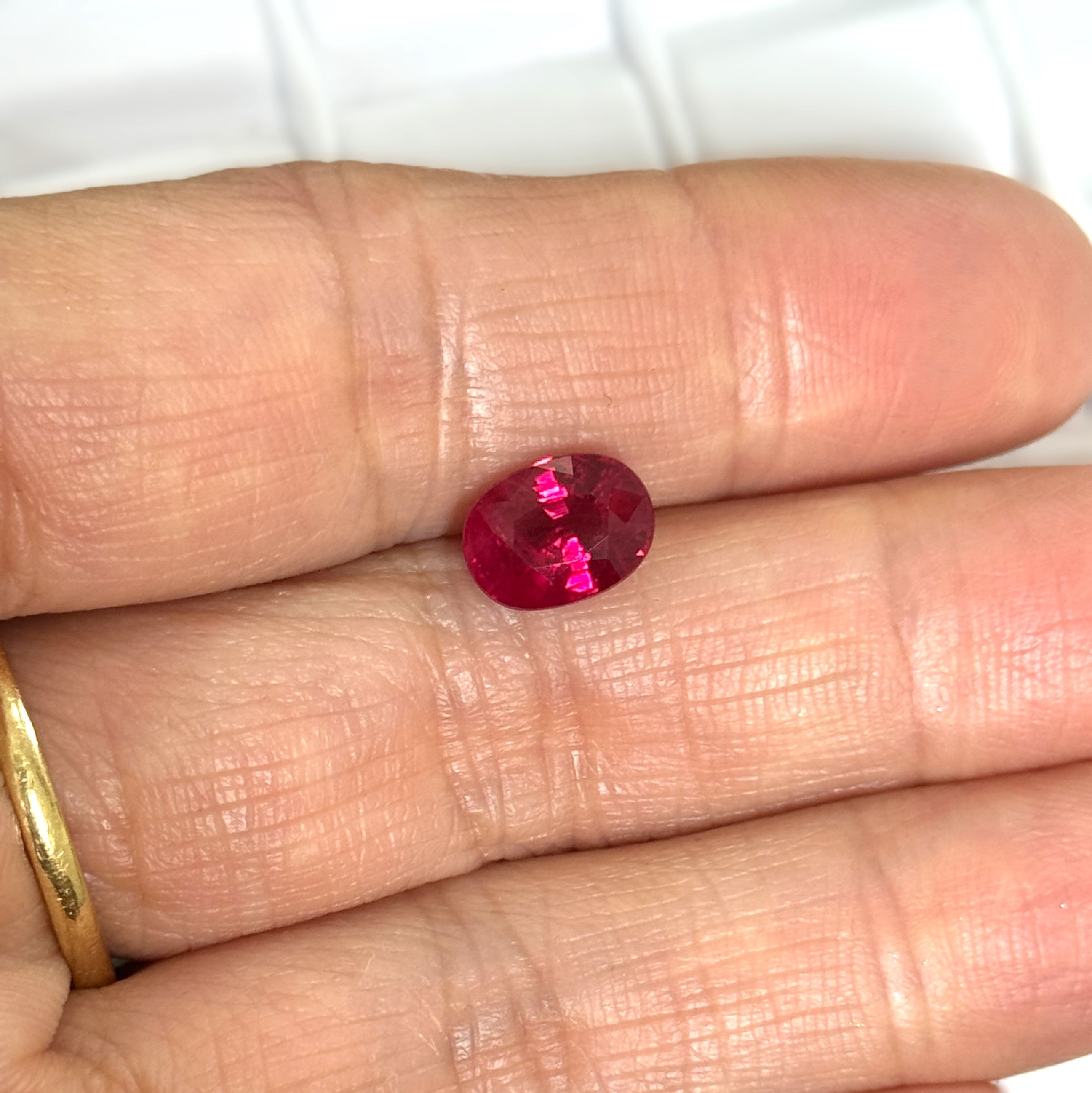 Ruby 2.54ct Oval
